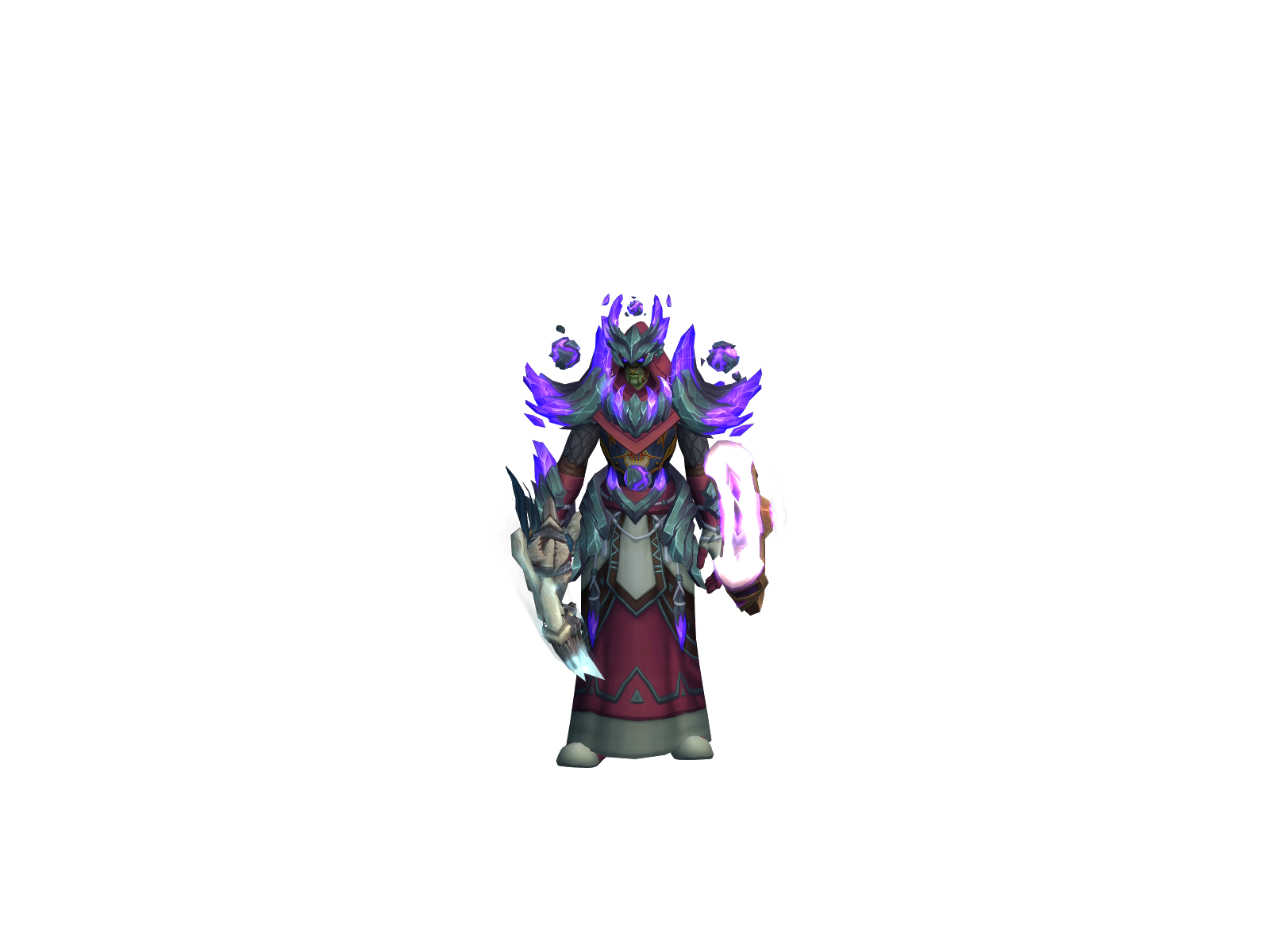 Ascend 3D character render