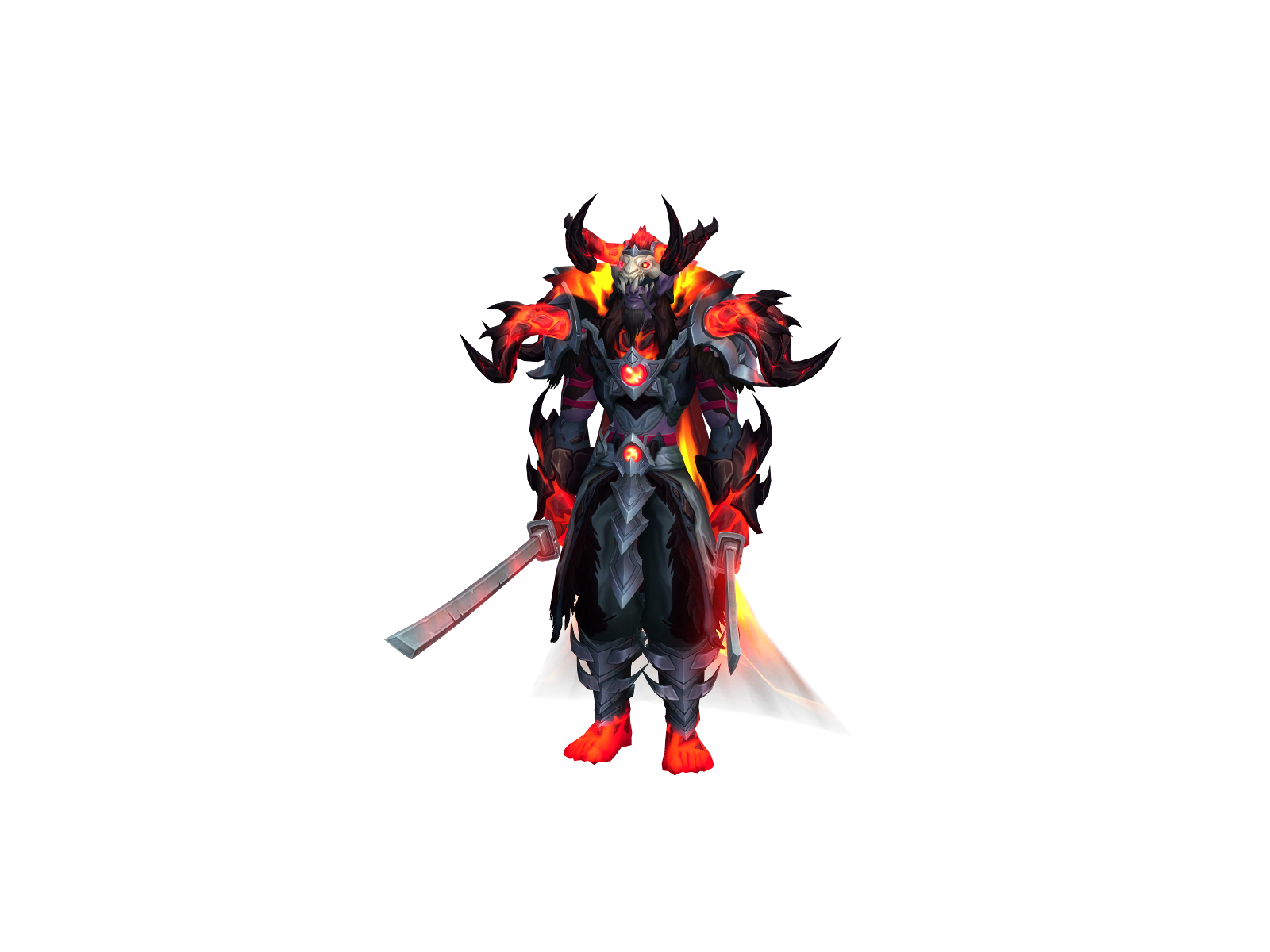 Ahpuach 3D character render