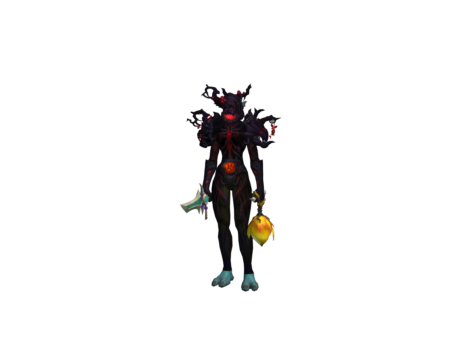 Mymoon character render