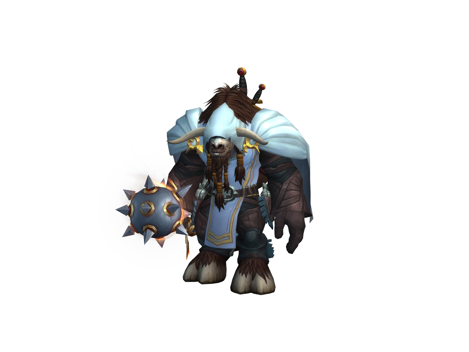 Brustus 3D character render
