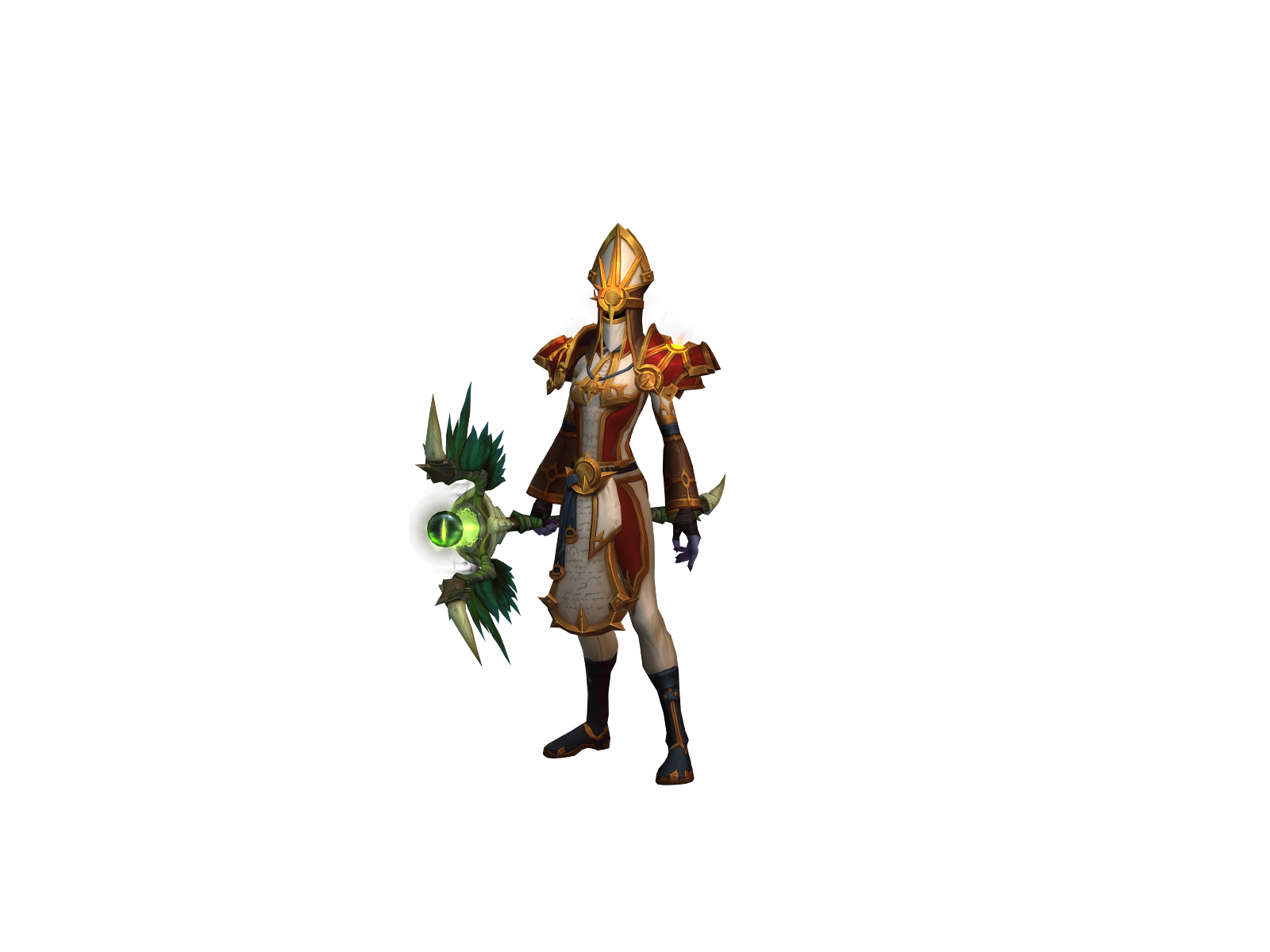 Mevien 3D character render