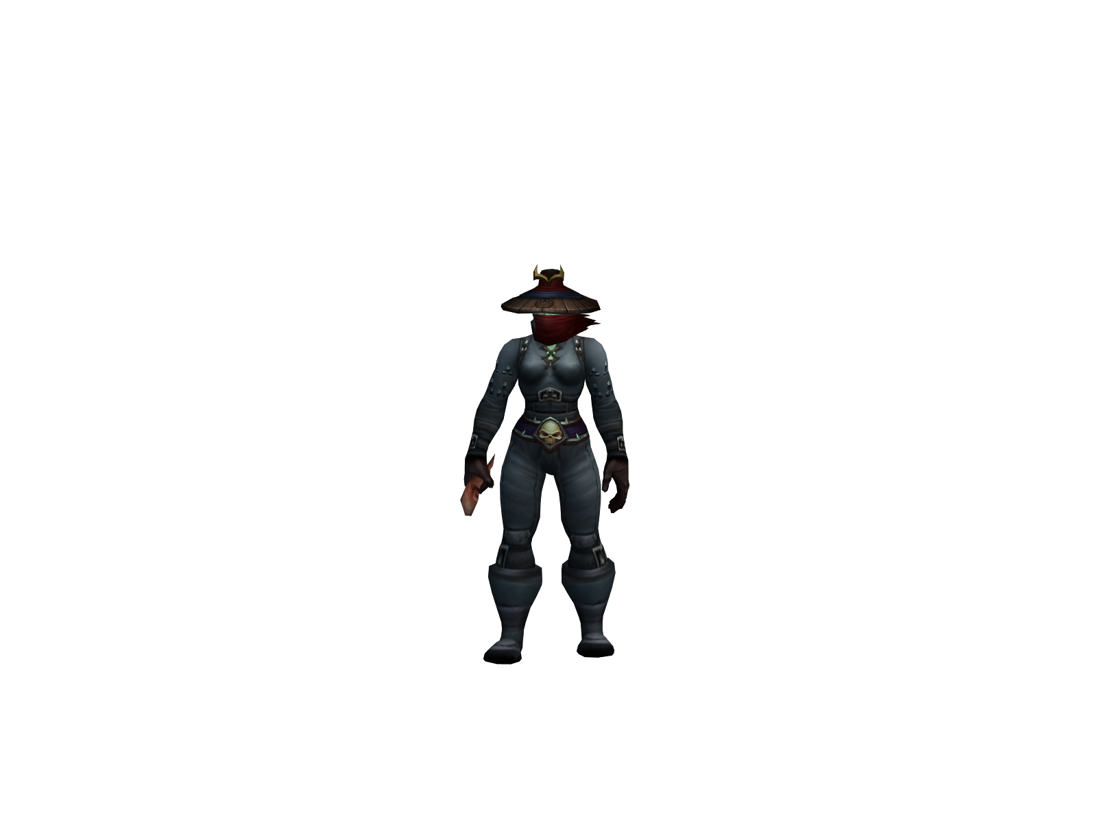 Wuchari 3D character render