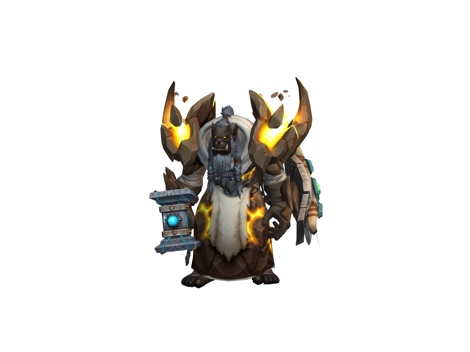 Yrgach 3D character render