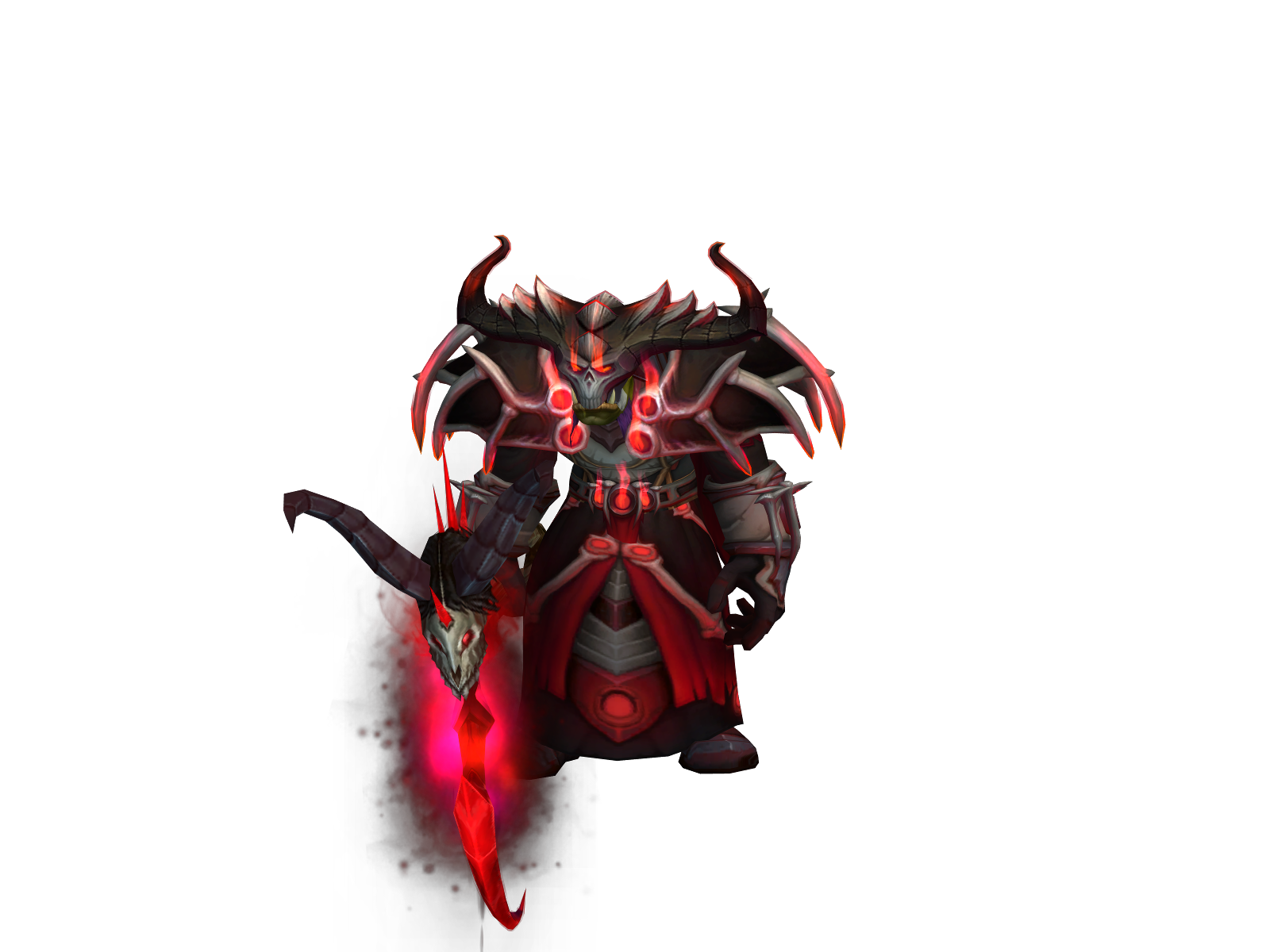 Hauntsin 3D character render