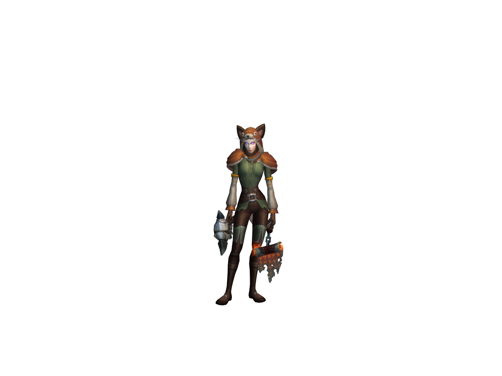 Laelyy 3D character render