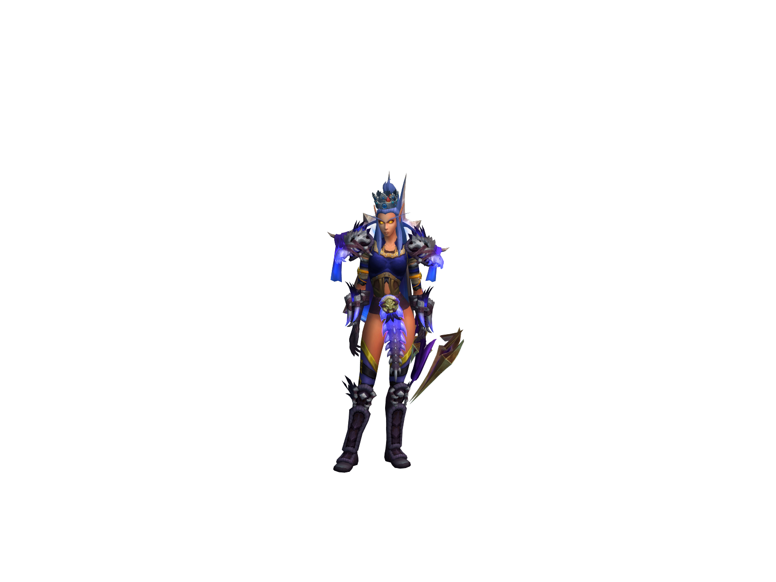 Pwincess 3D character render