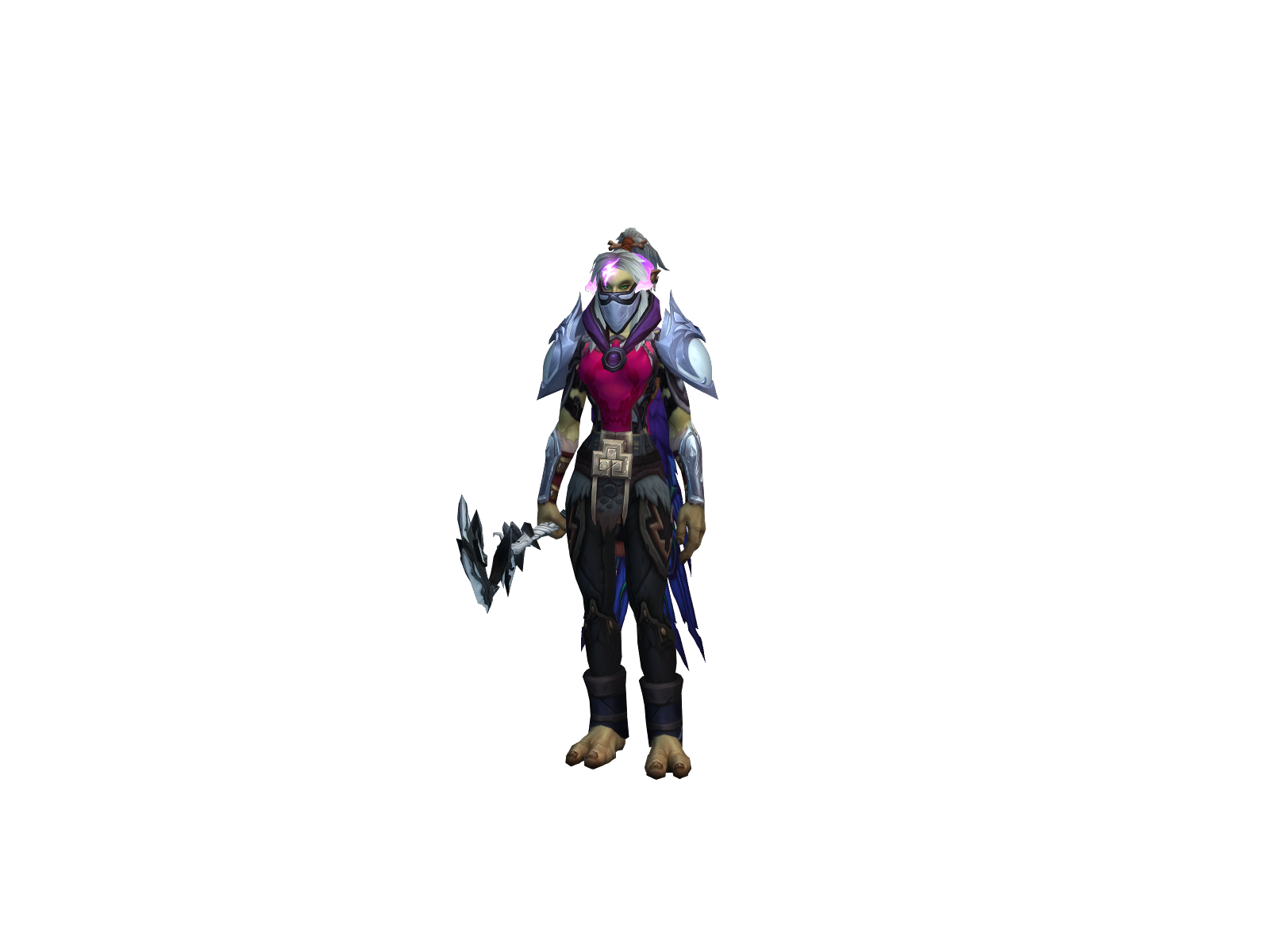 Lacok 3D character render
