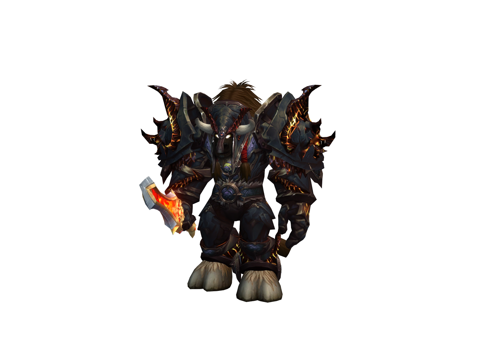 Braunhoof 3D character render