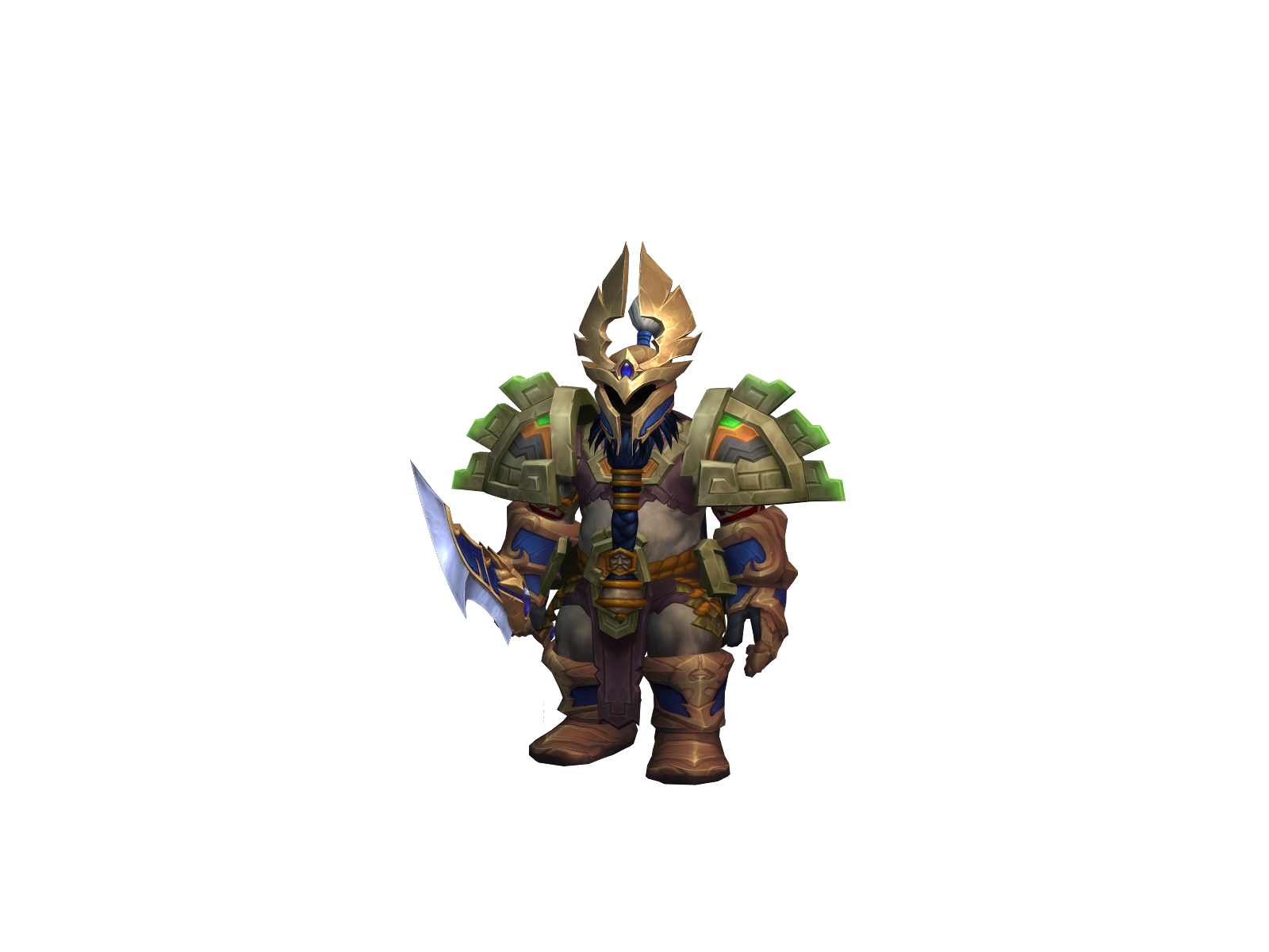 Garradaberk 3D character render