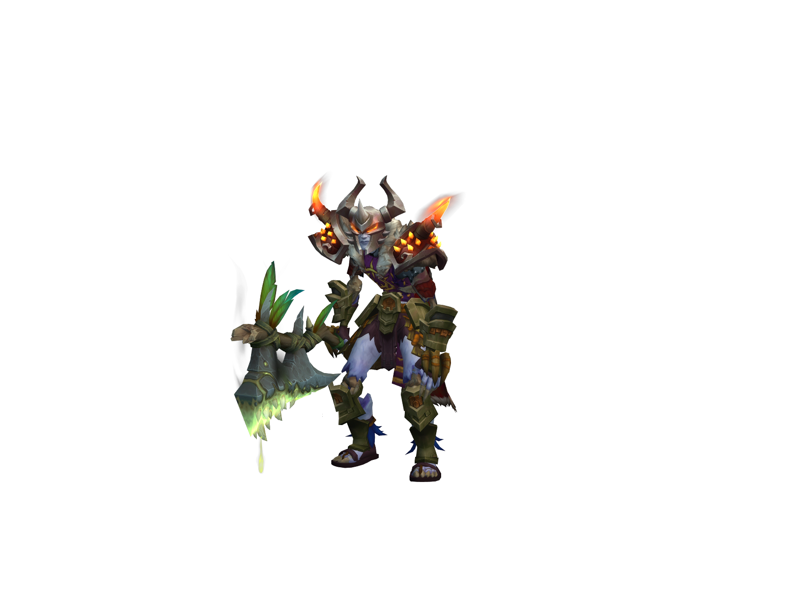 Skaargin 3D character render