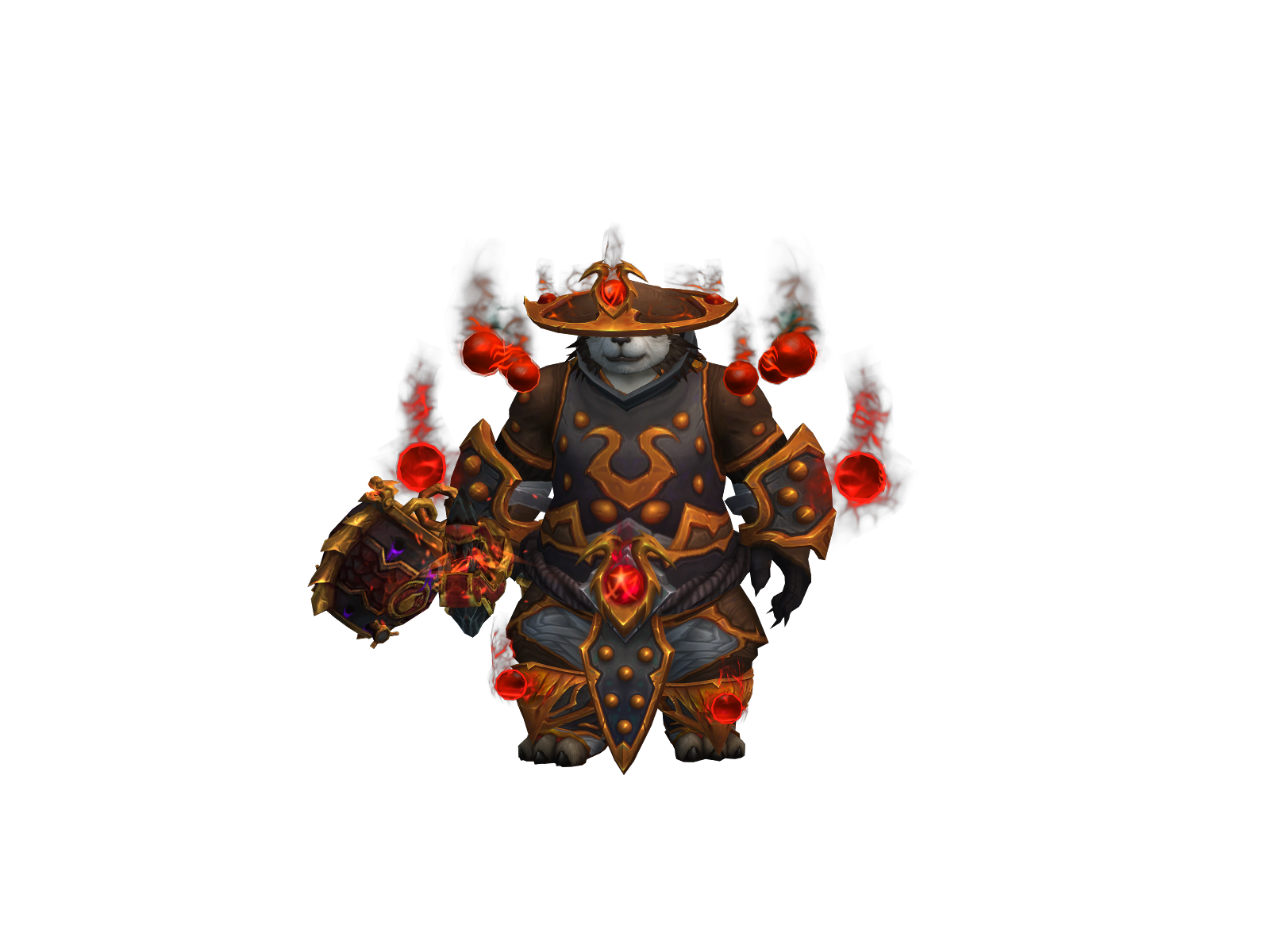 Fuzzie 3D character render