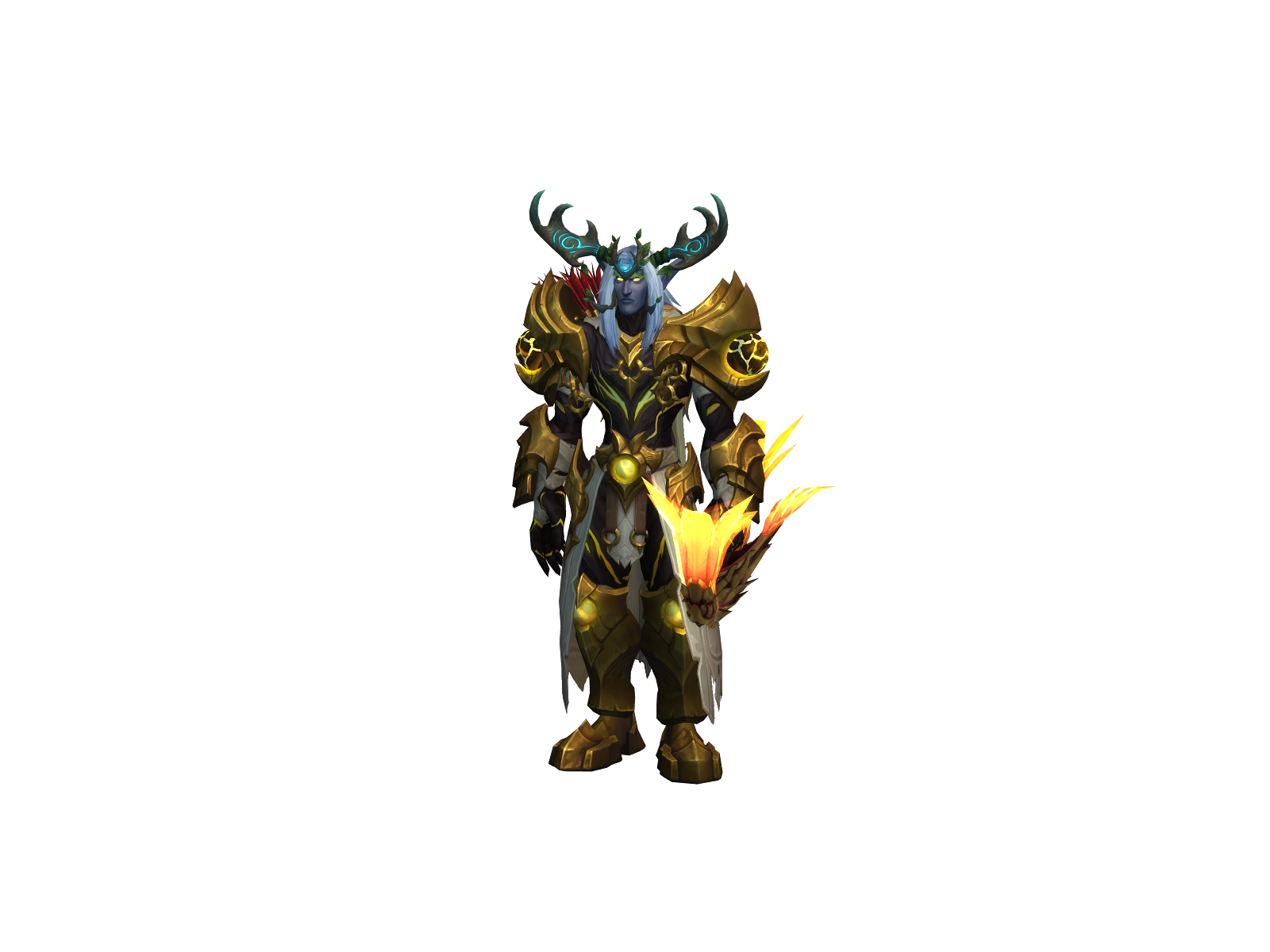 Sylvanmoon 3D character render