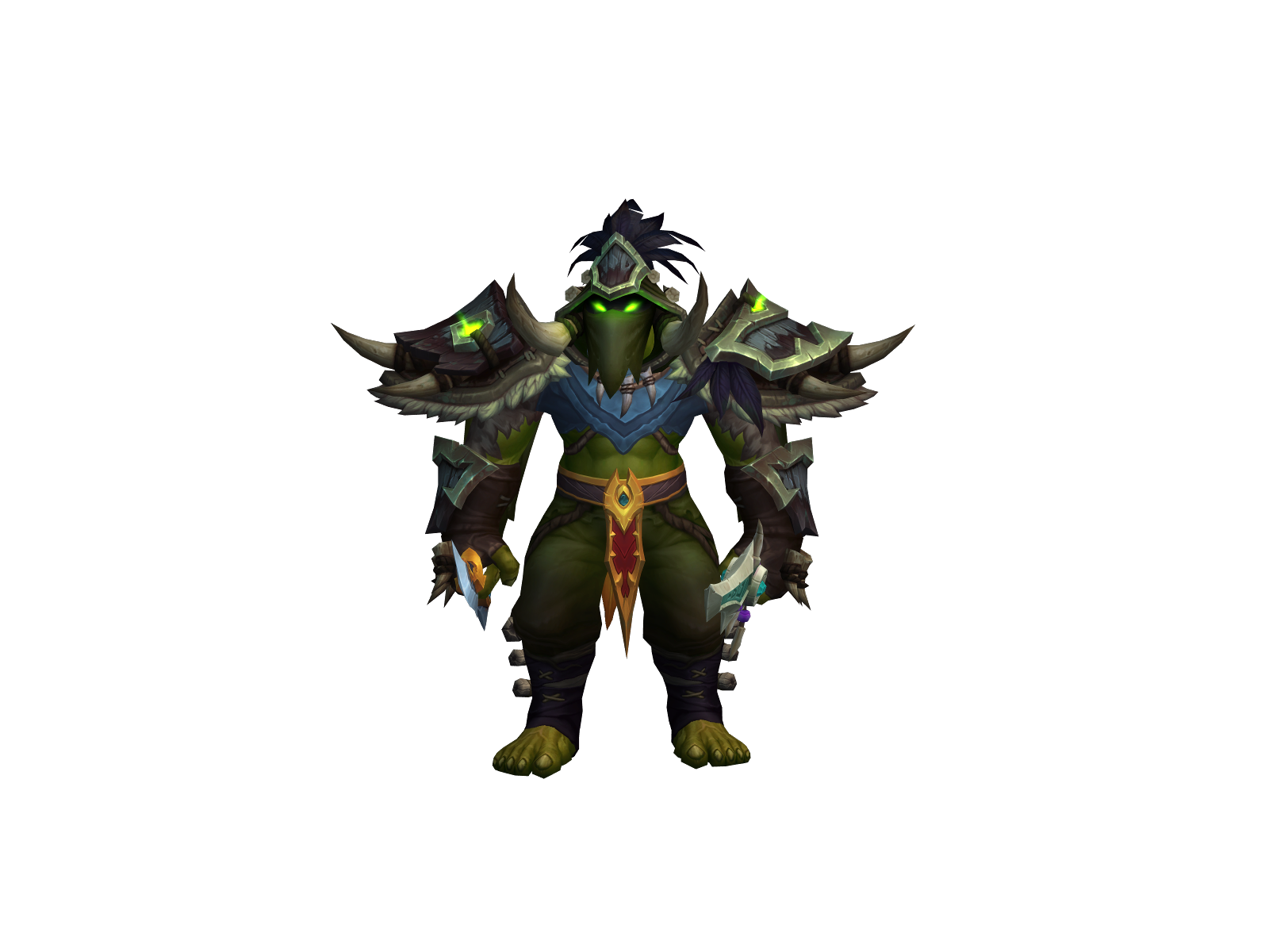 Blazta 3D character render