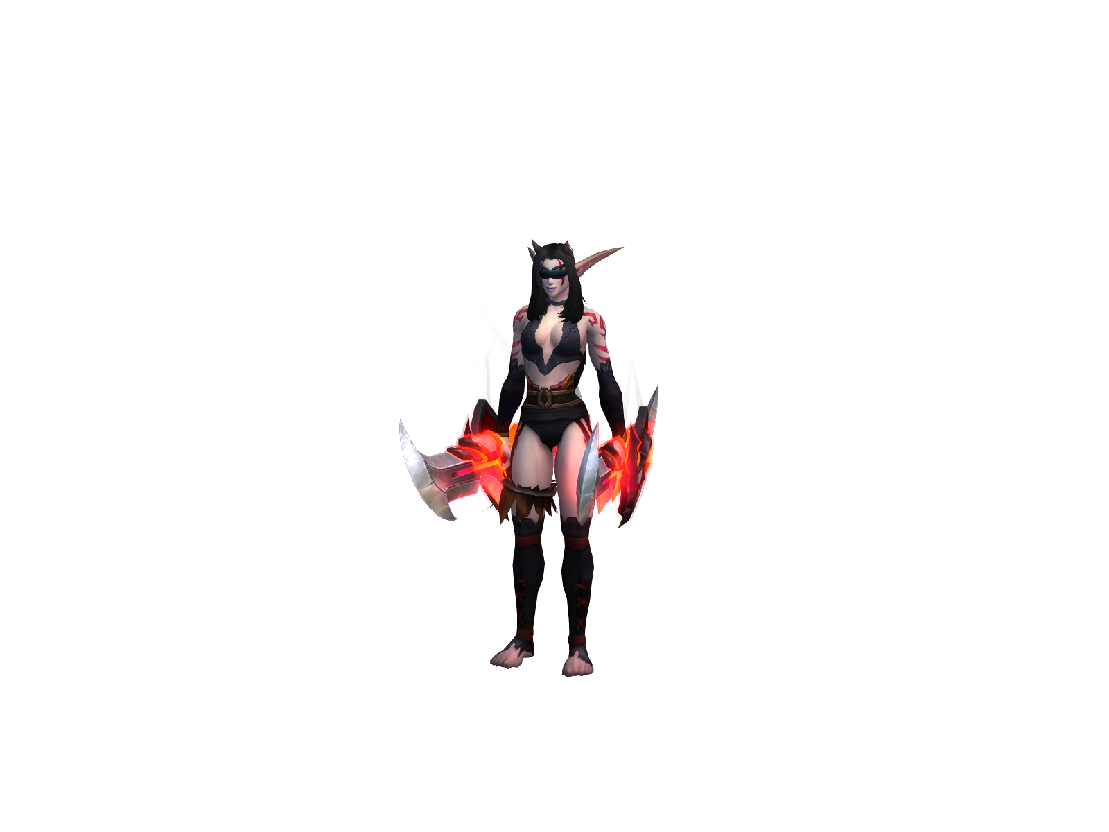 Tanjirø 3D character render