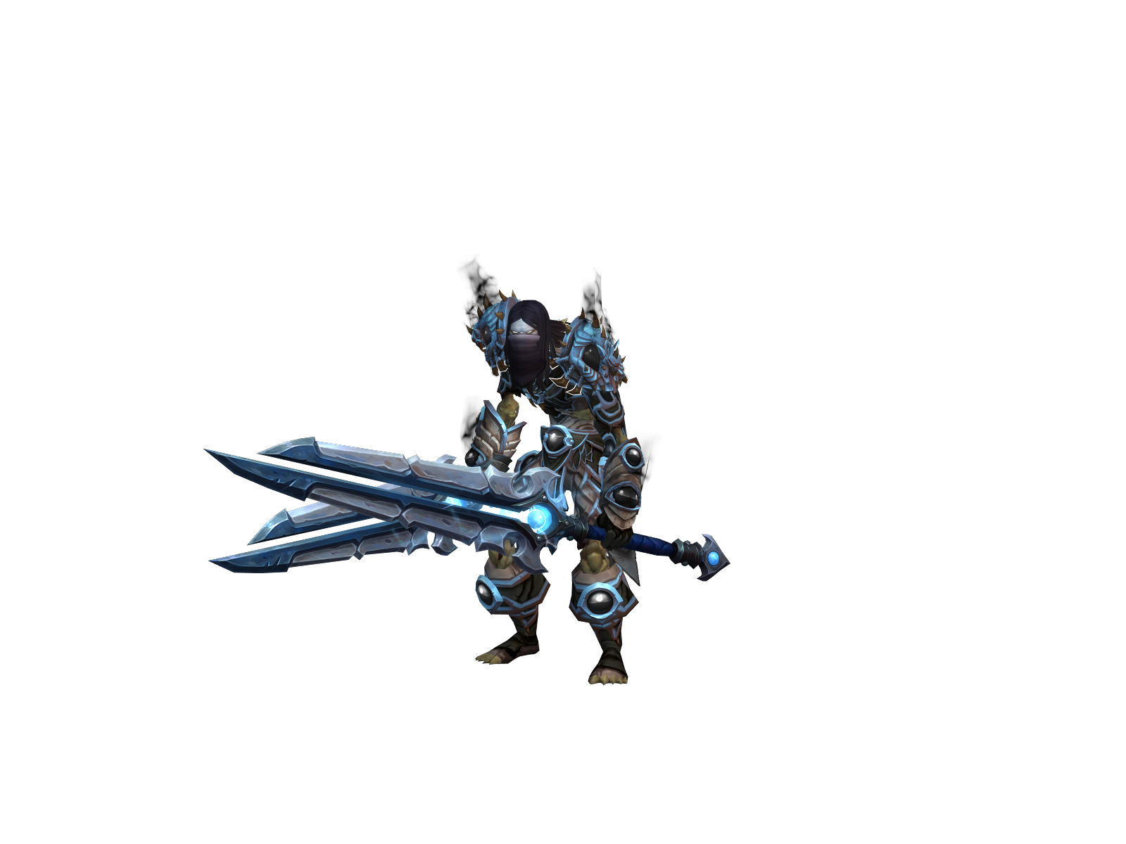 Risker 3D character render
