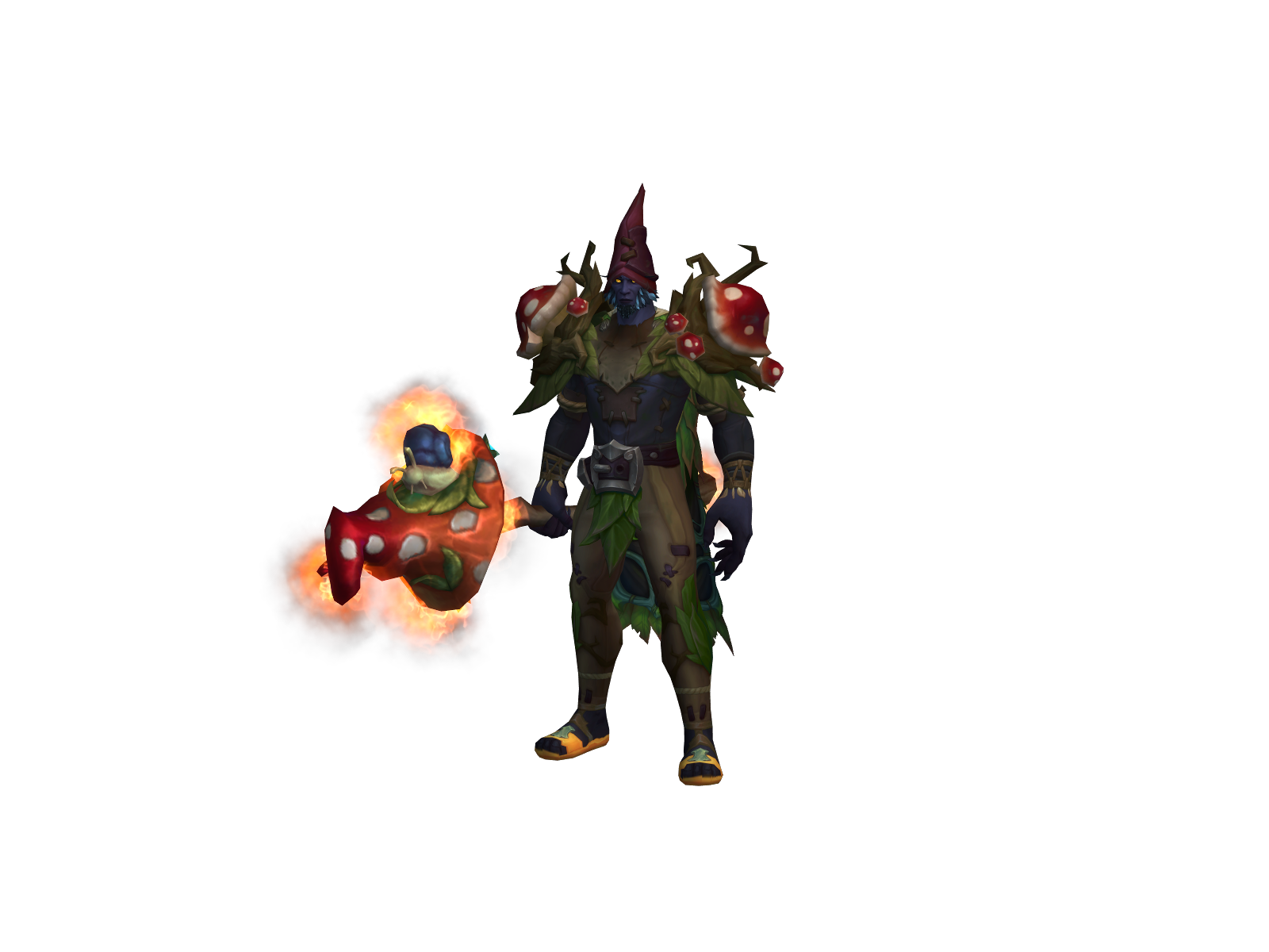 Xinnkdru 3D character render