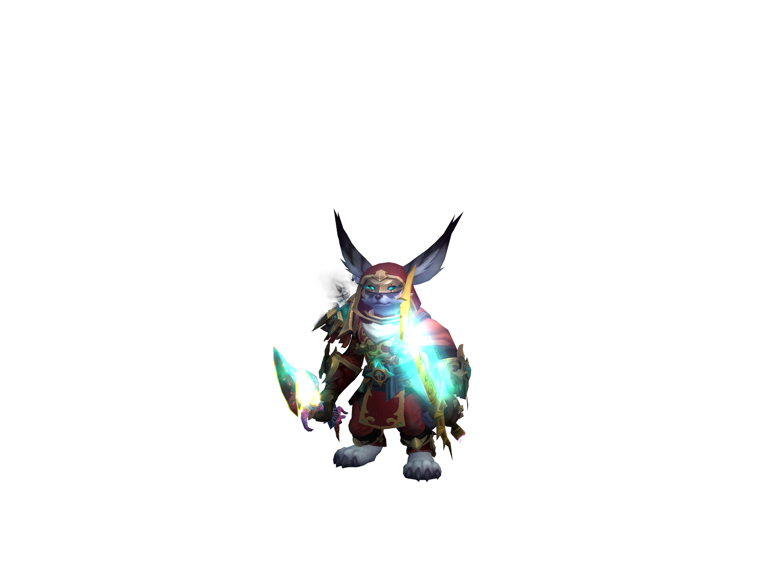 Grimneedle 3D character render