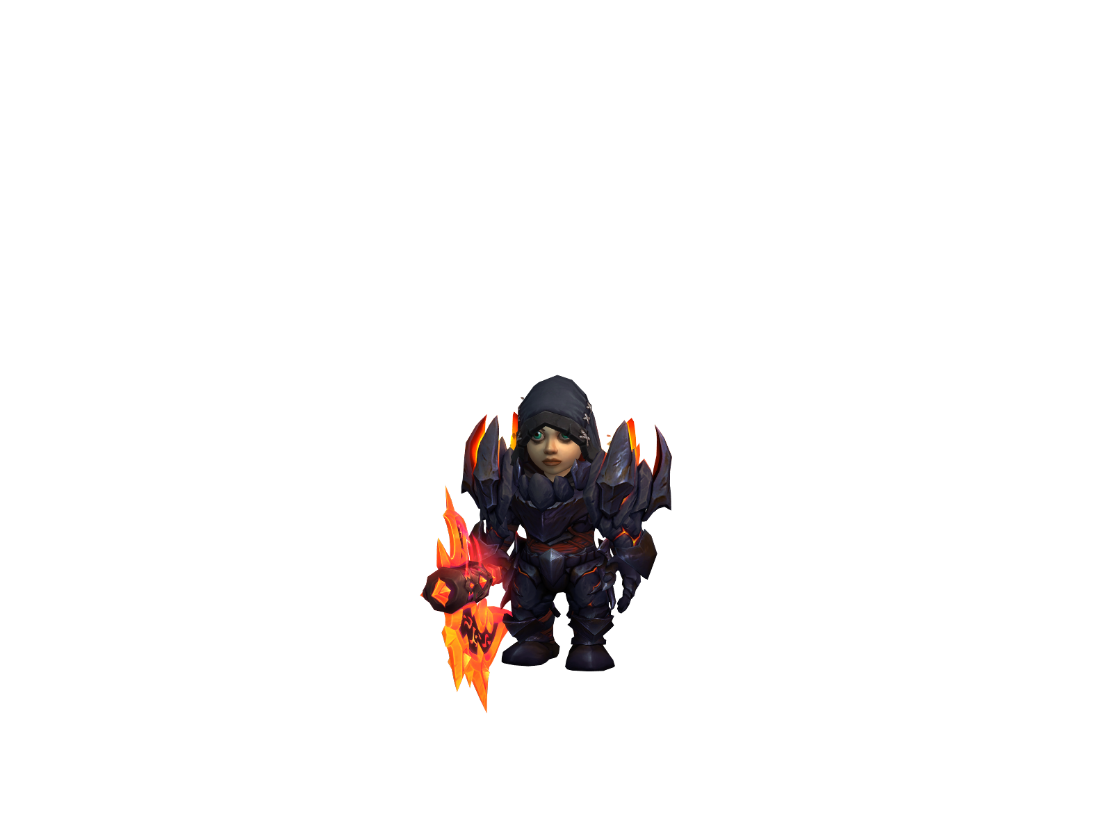 Executiecake 3D character render