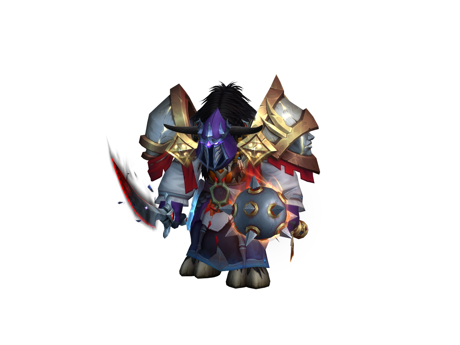 Awkagor 3D character render
