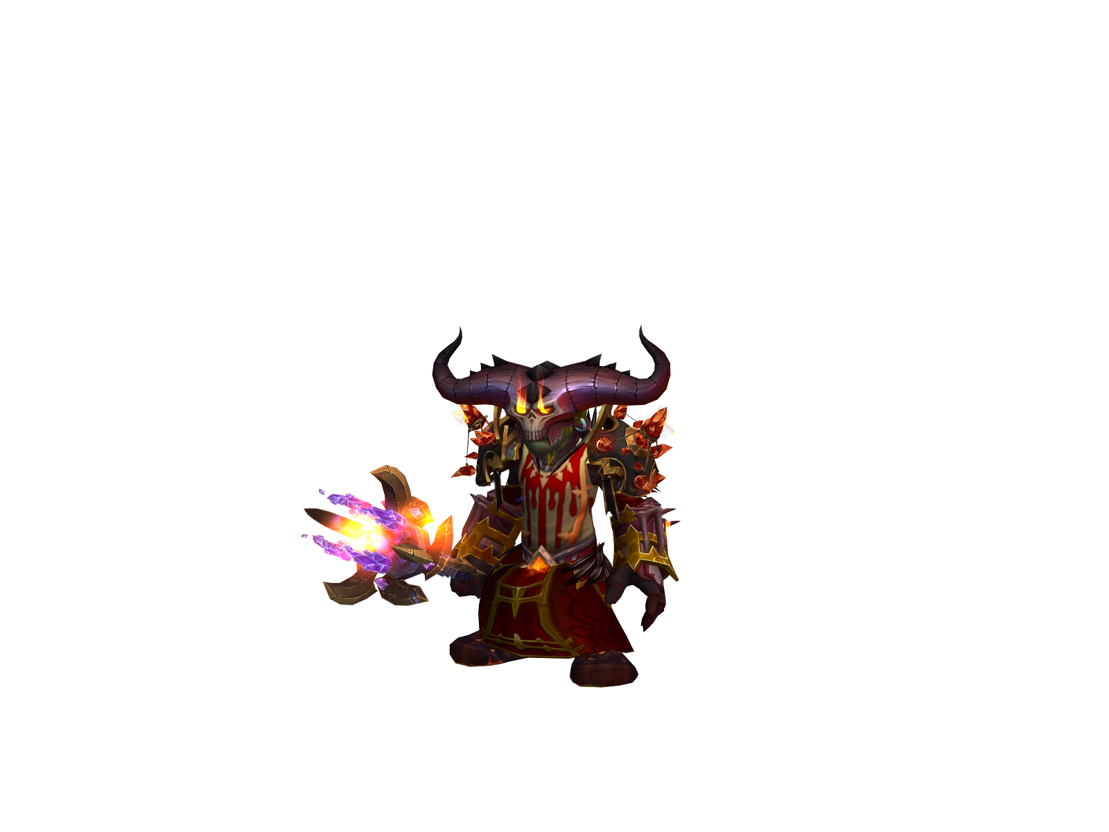 Painstalker 3D character render