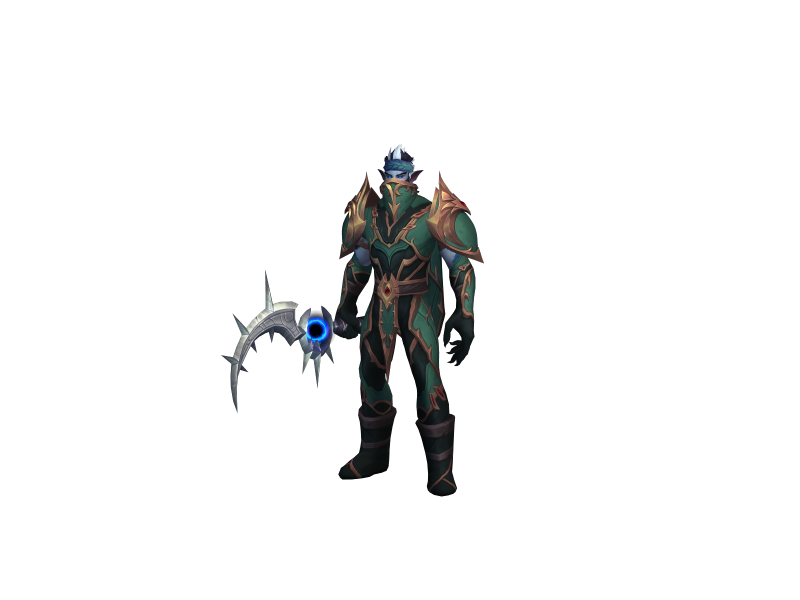 Oblivionx 3D character render
