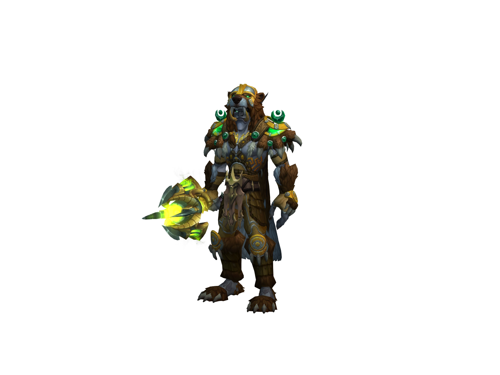 Hibearnate 3D character render
