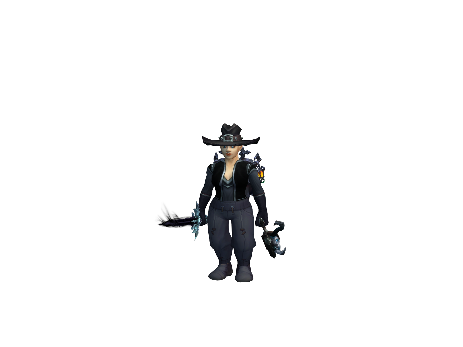 Behzlock 3D character render
