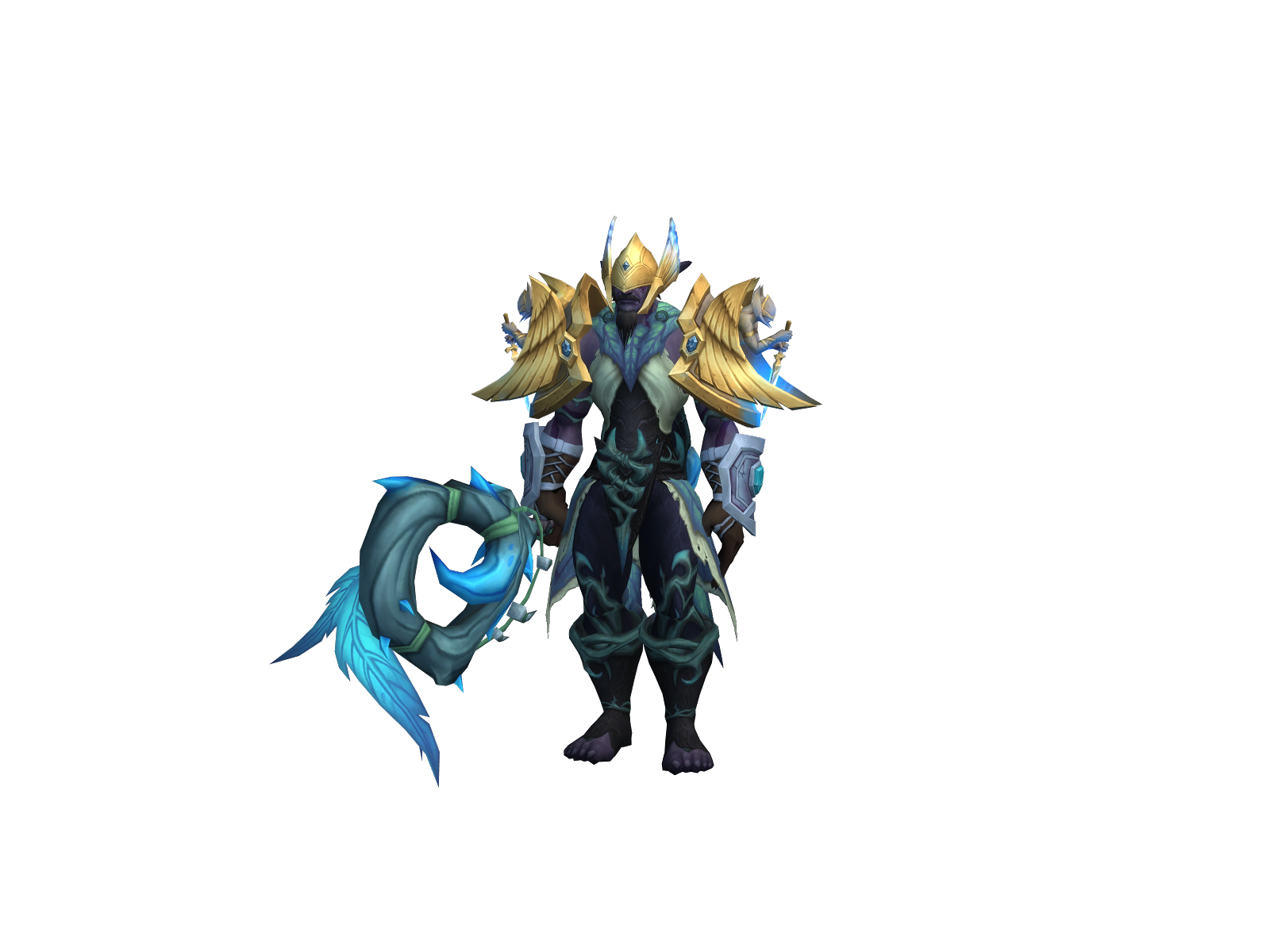 Chriest 3D character render
