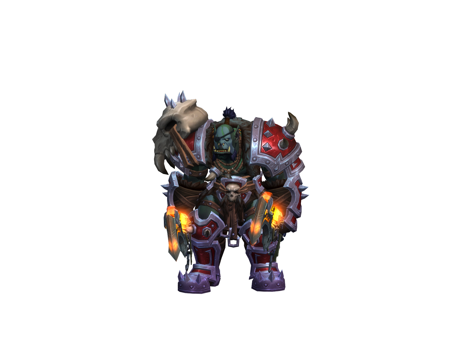 Serpentskin 3D character render