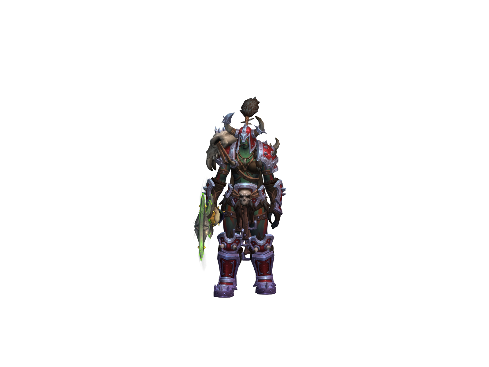 Fleshrender 3D character render