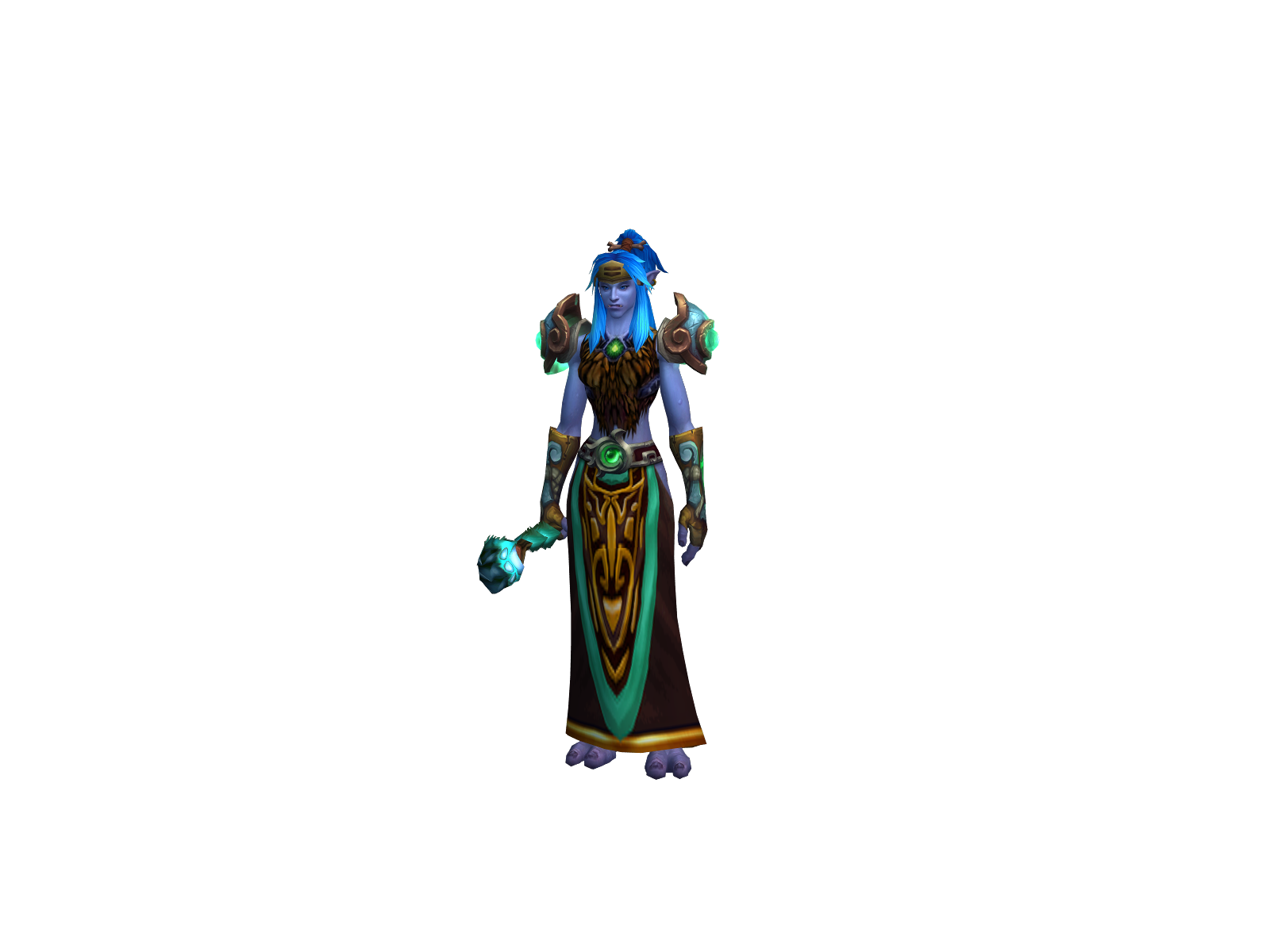 Northpaw 3D character render