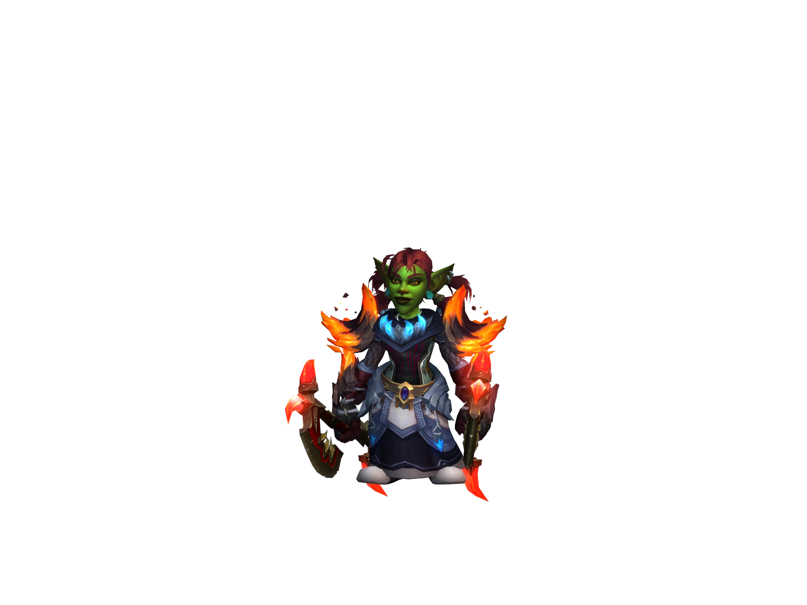 Burninshadow 3D character render