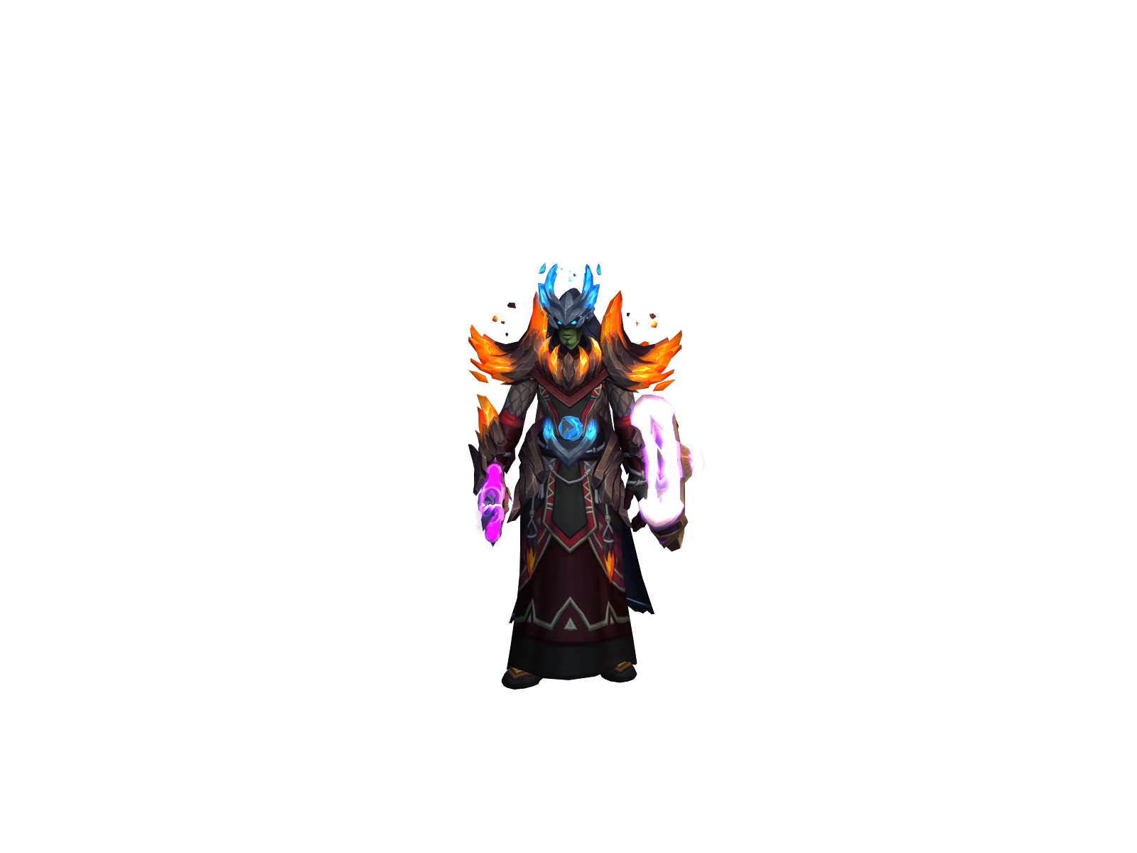 Shây 3D character render