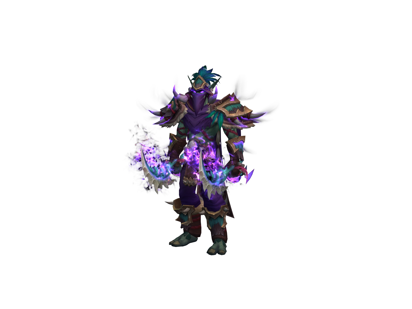 Azalu 3D character render
