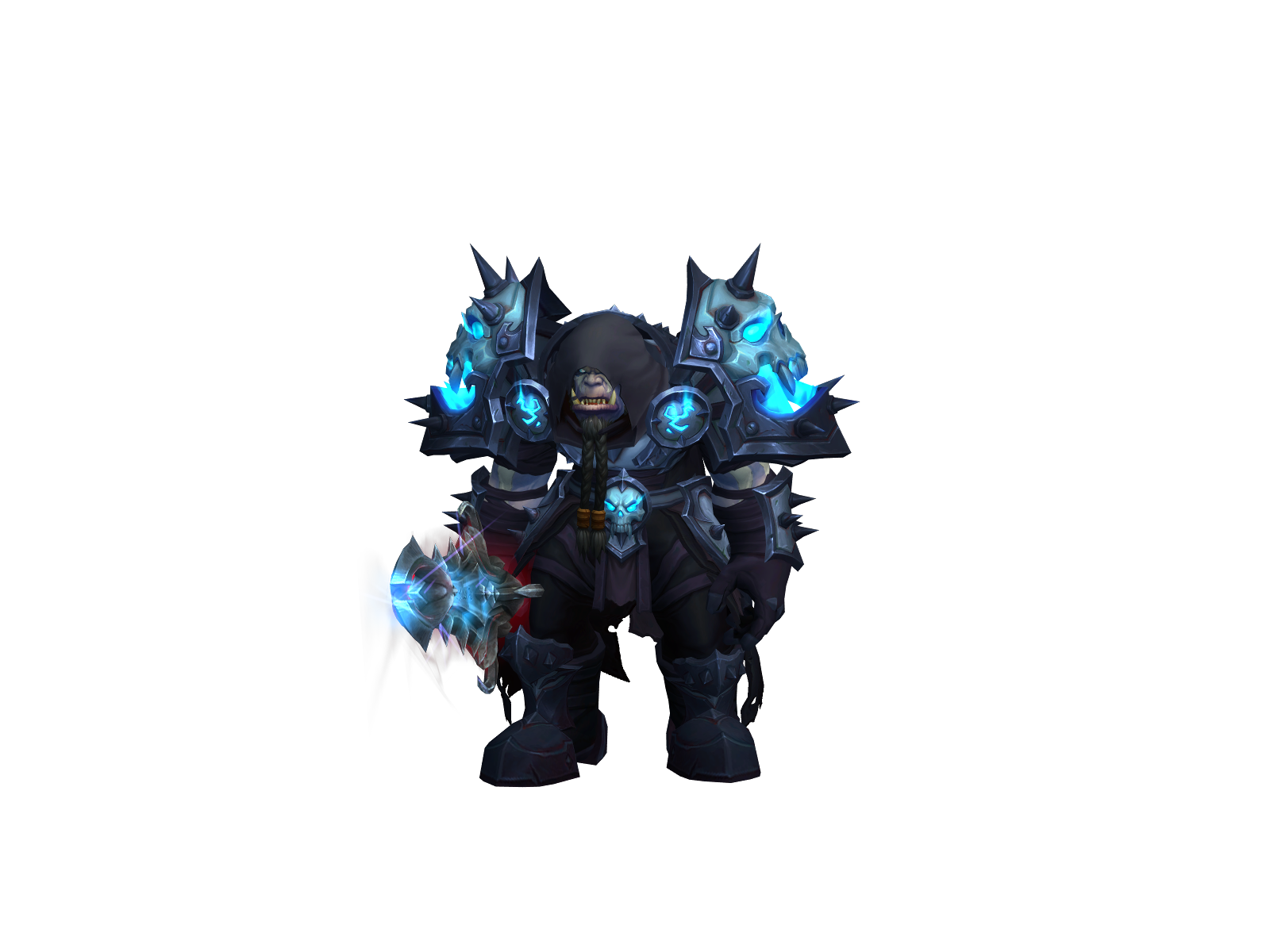 Øbliterâte 3D character render