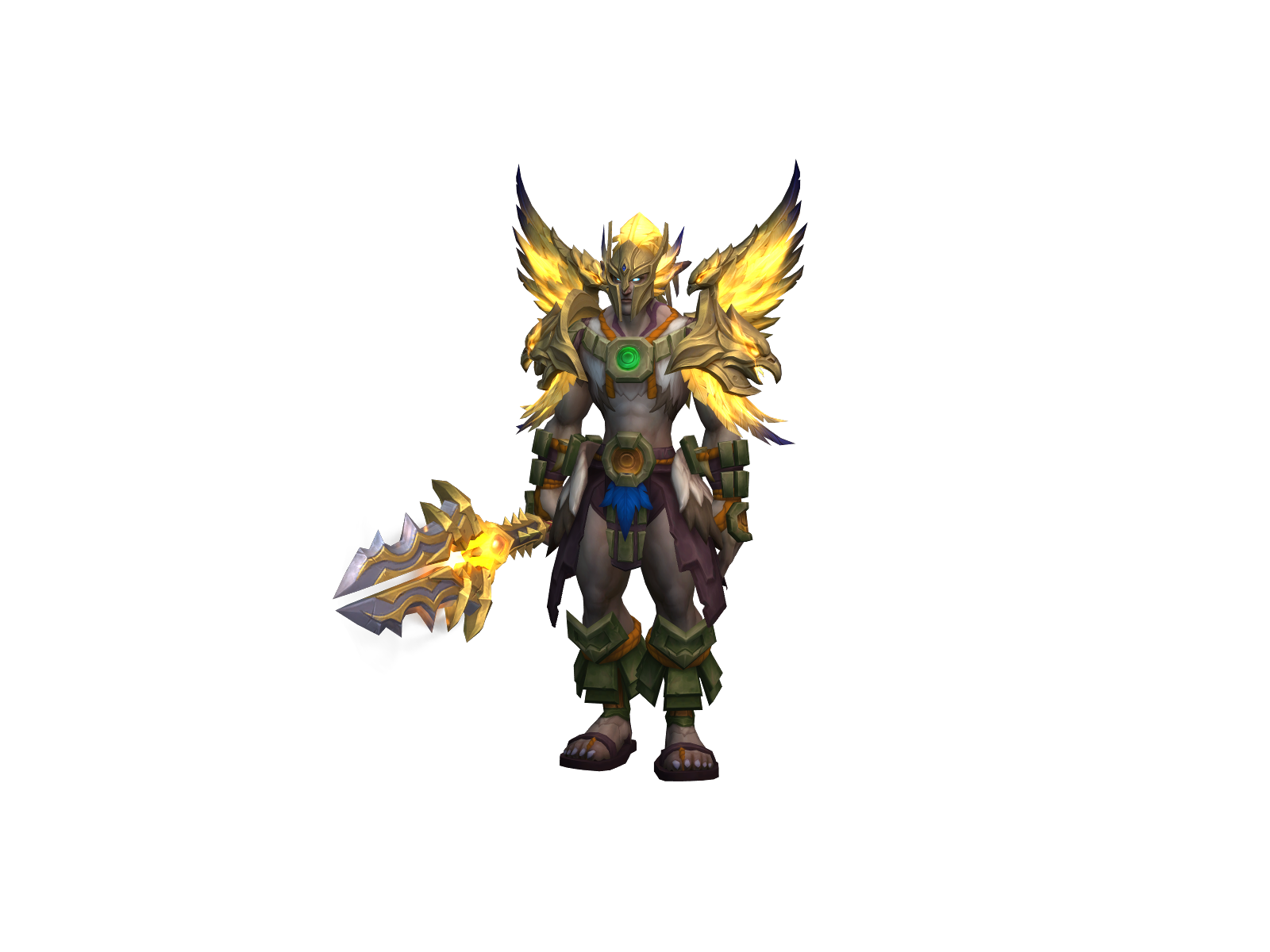 Surlyh 3D character render