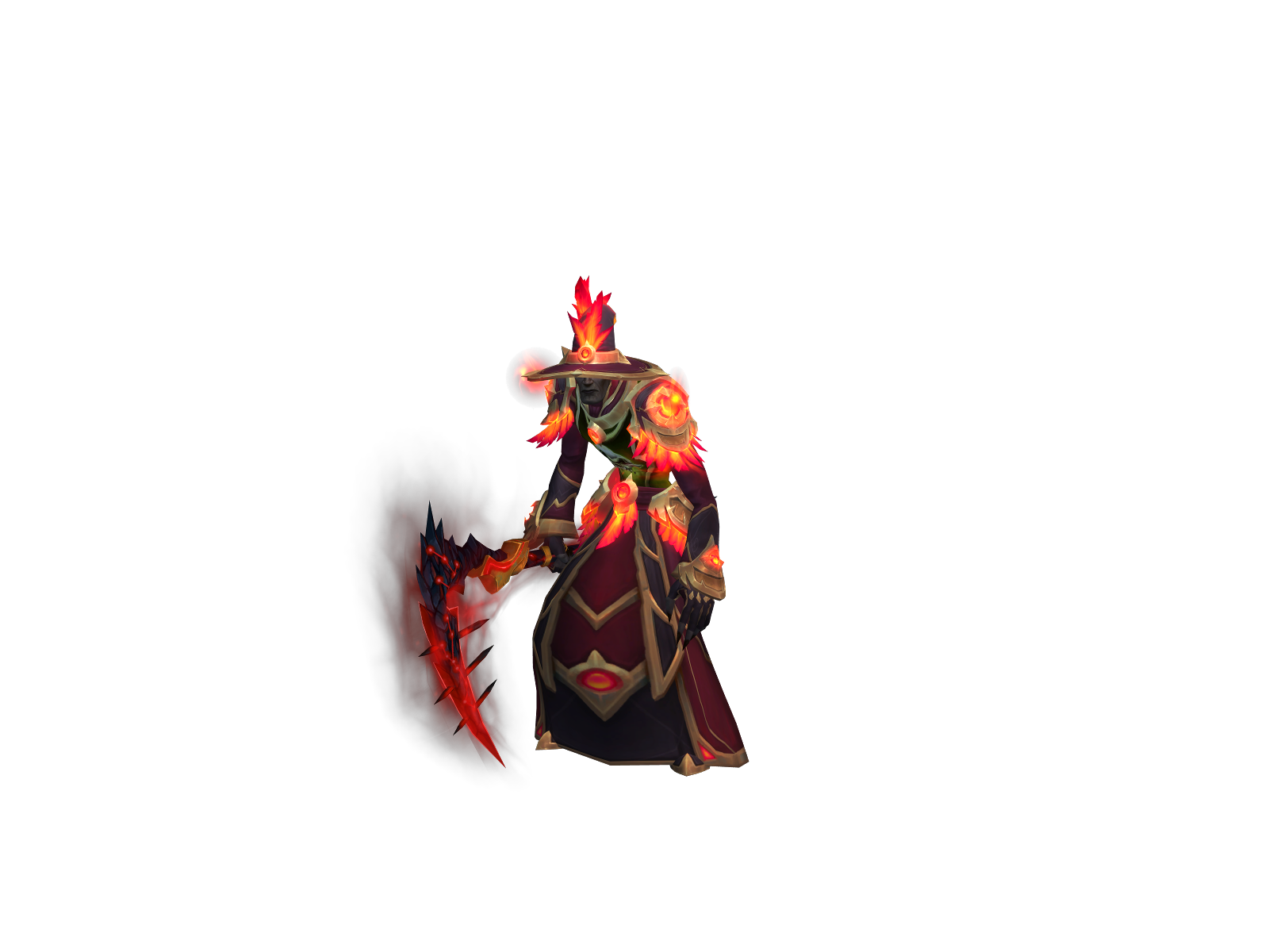 Sarak 3D character render