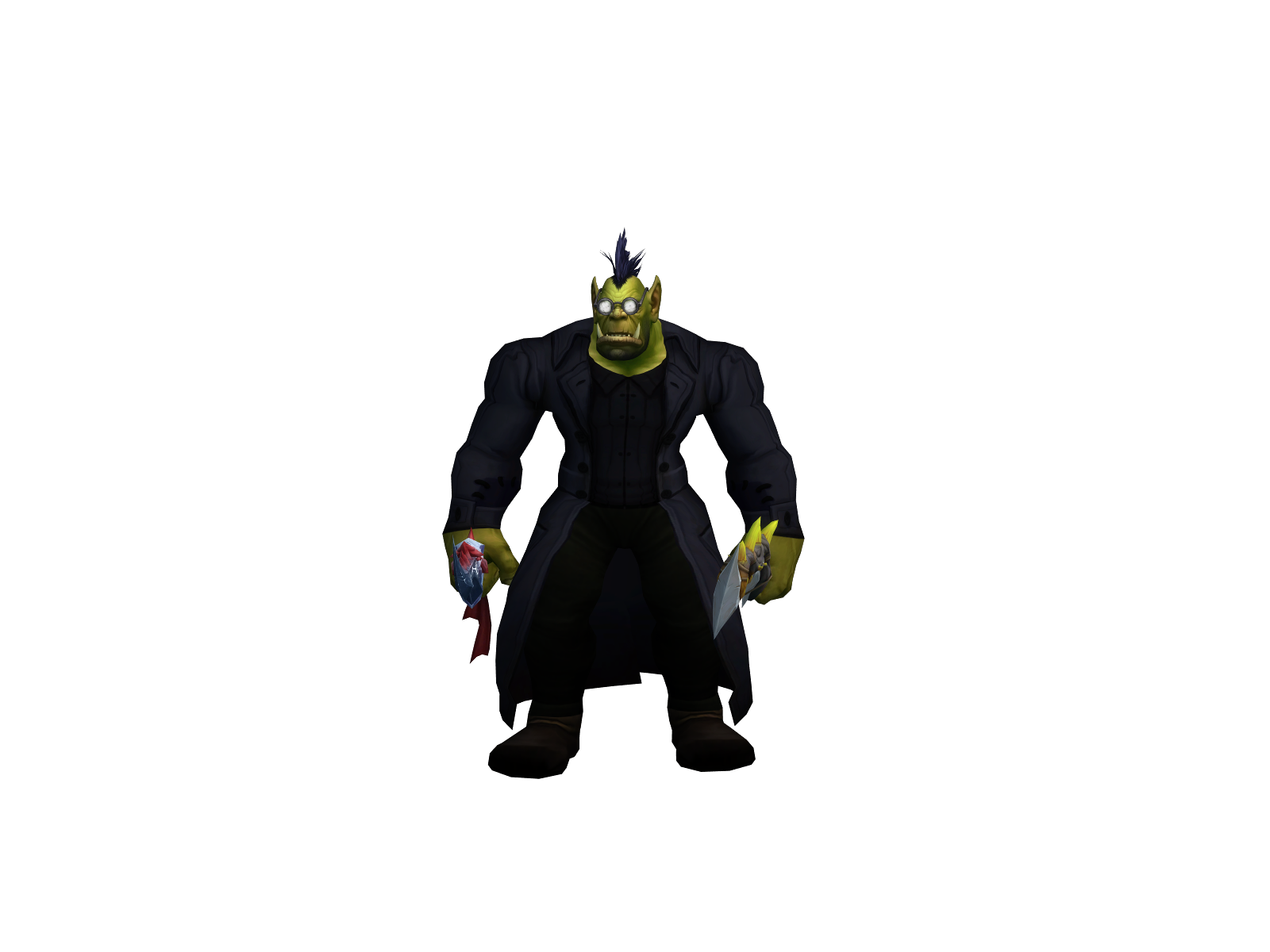 Kishnahunt 3D character render