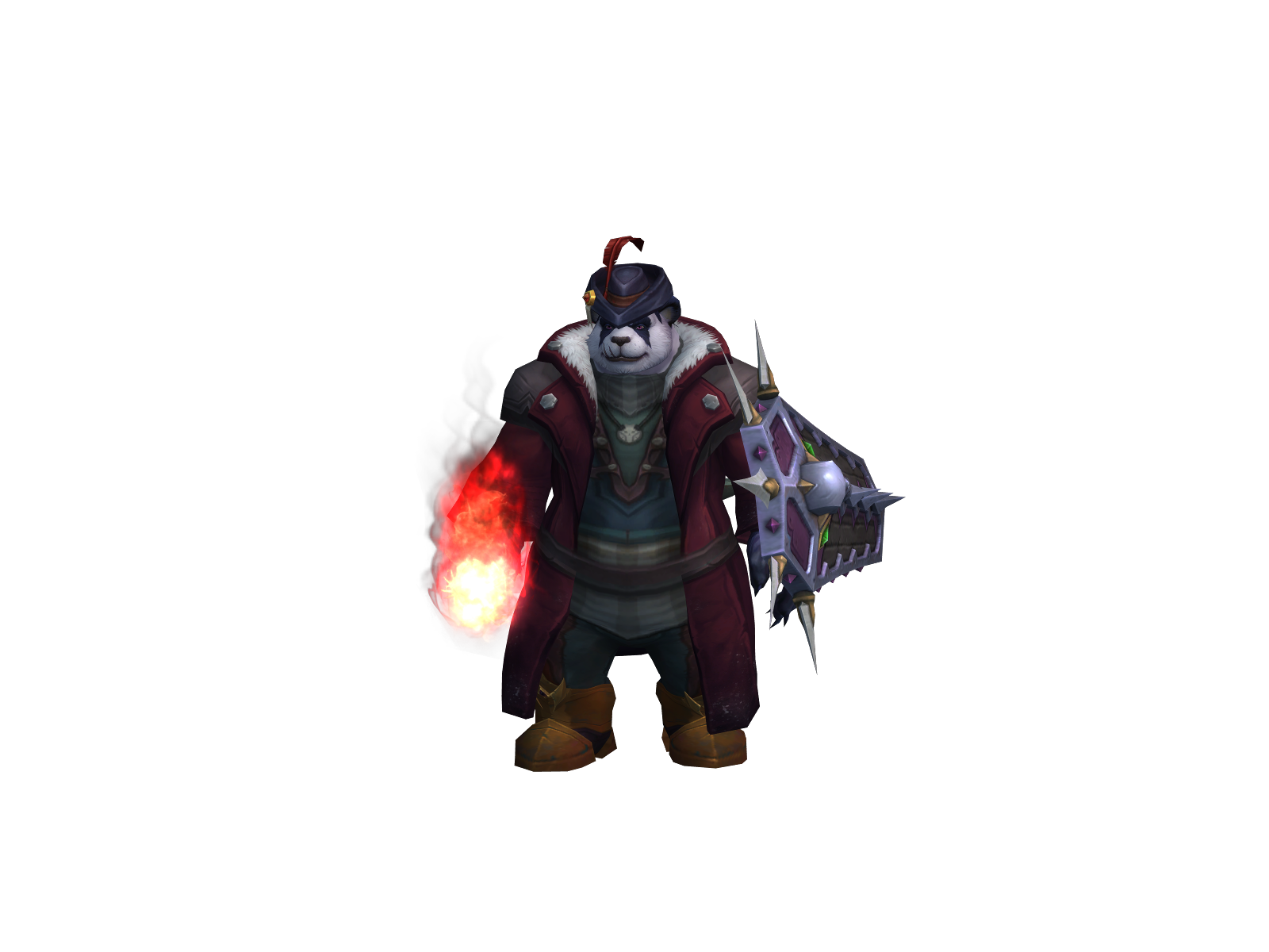 Yaung 3D character render