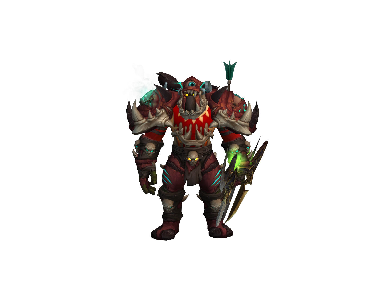 Bowy 3D character render