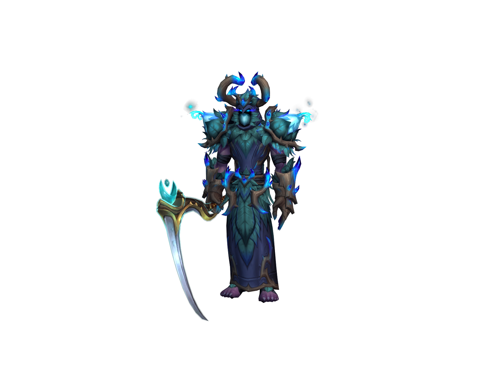 Garrafuria 3D character render