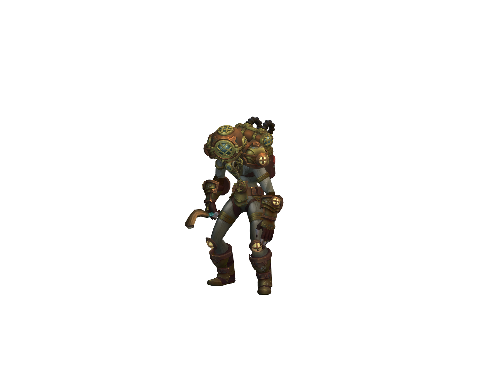 Cacapiso 3D character render