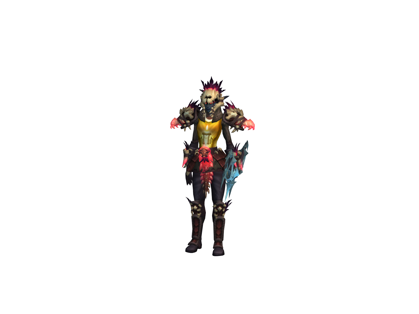 Cheiez 3D character render