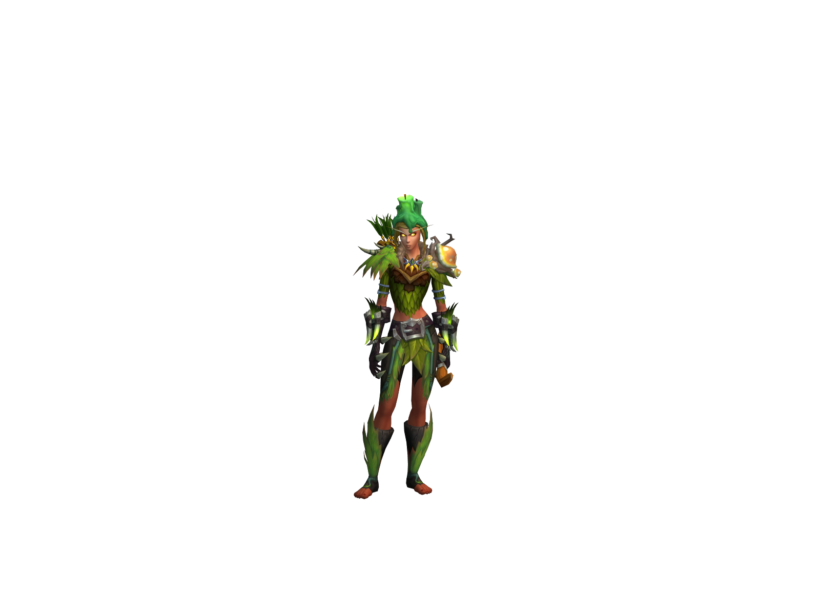 Miraana 3D character render