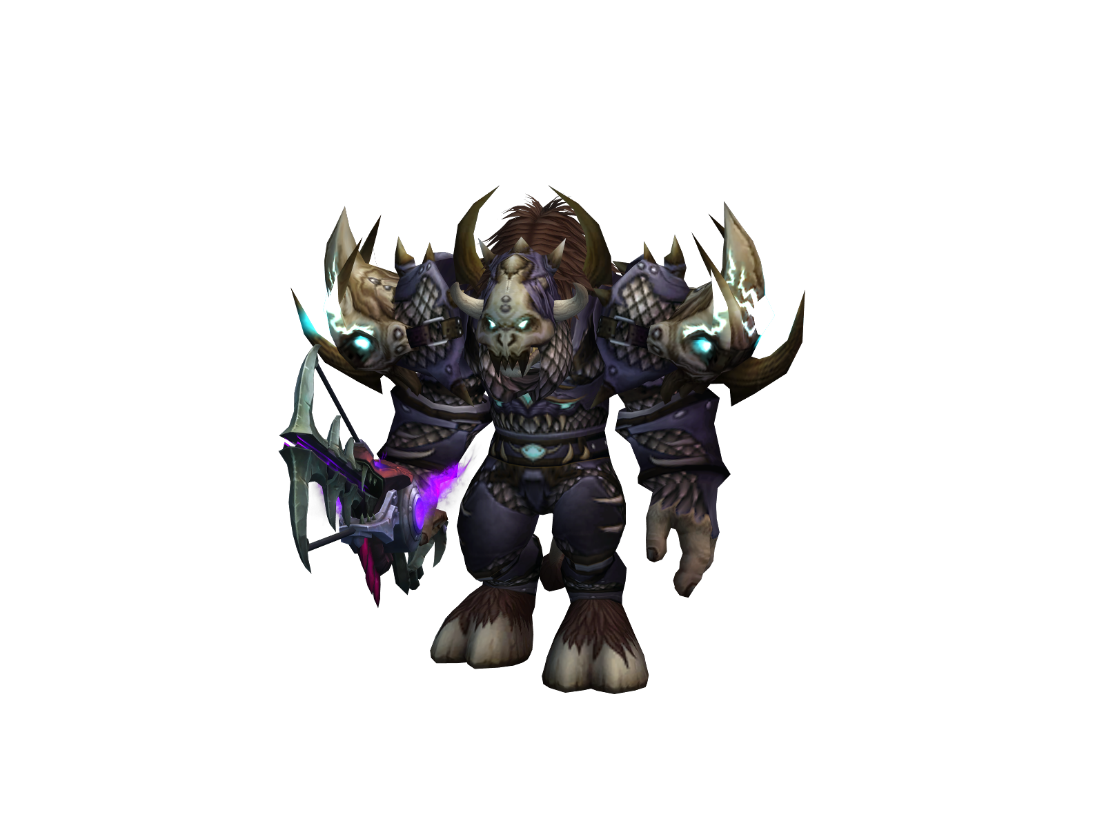 Slimhoof 3D character render