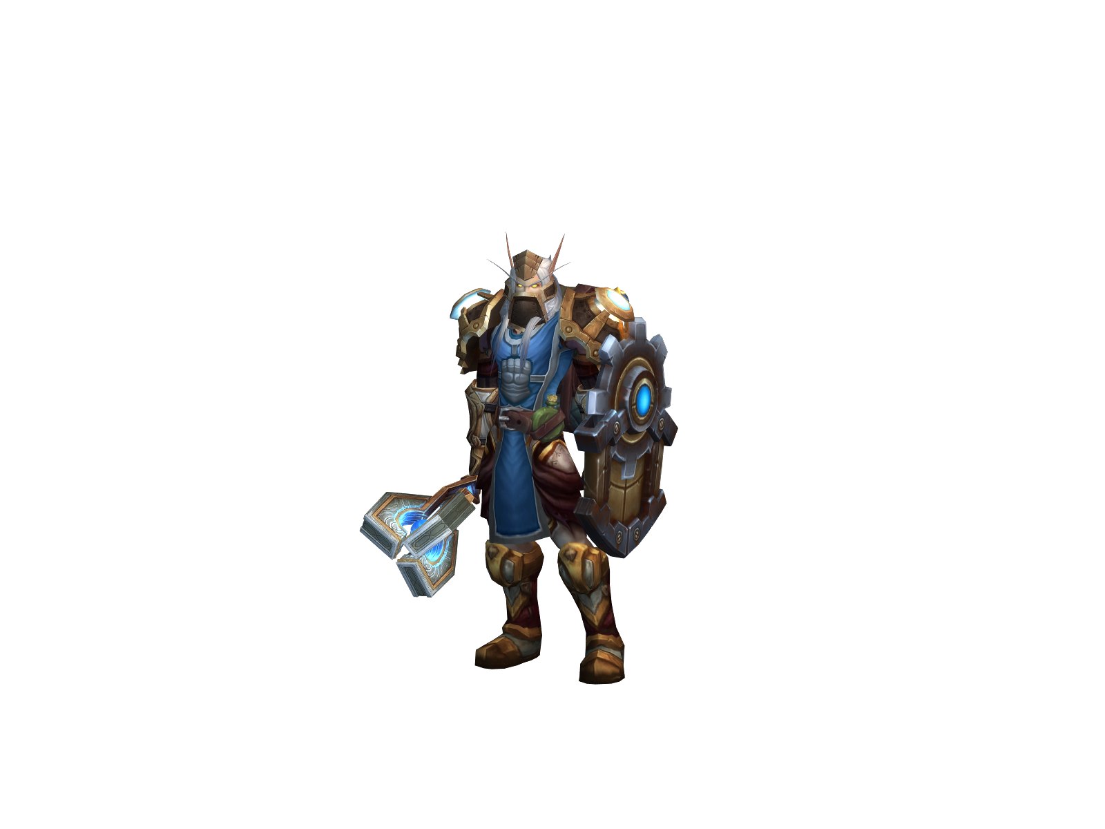 Keshadin 3D character render