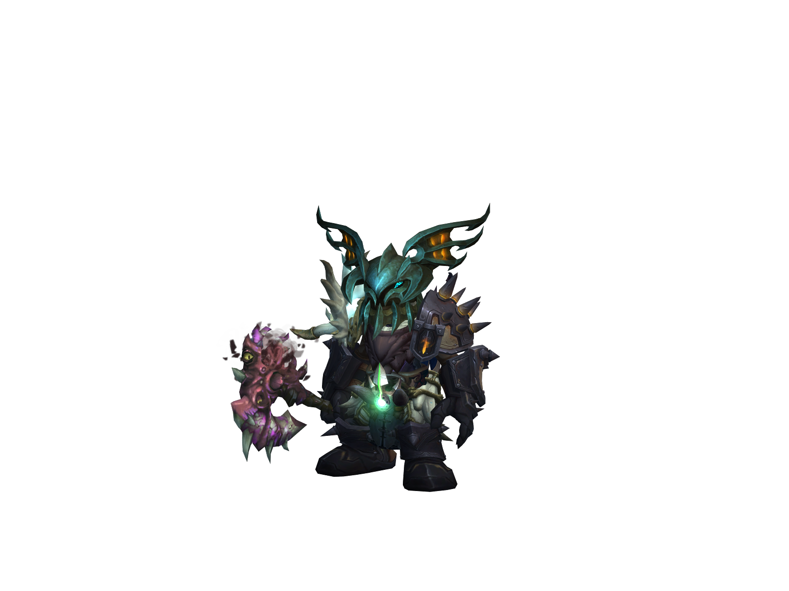 Hÿjäl 3D character render