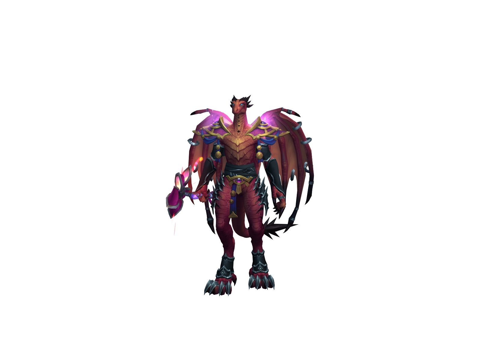 Lohe 3D character render