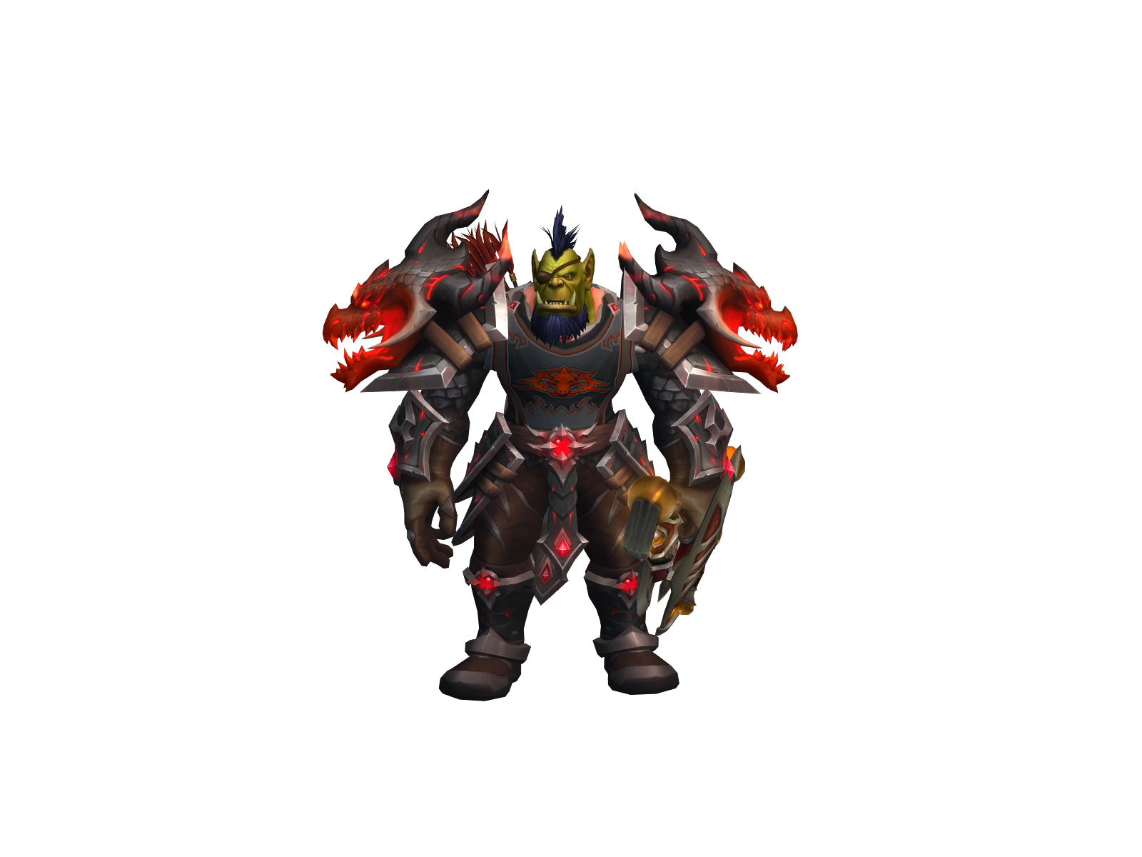 Rokhán 3D character render