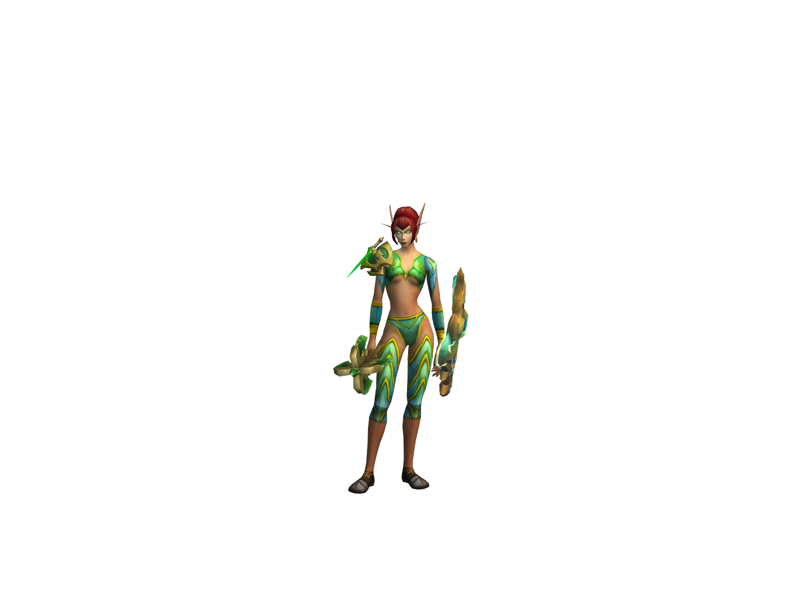 Almost 3D character render
